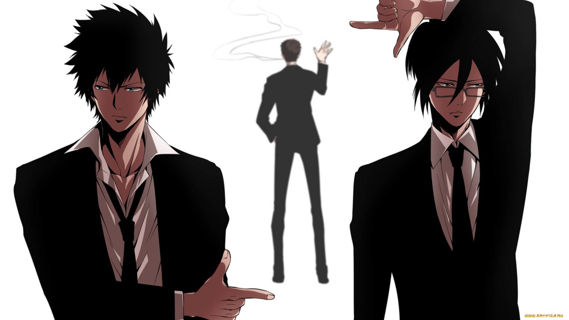 аниме, psycho-pass, uwabaki, shoe, rack, sasayama, mitsuru, kougami, shinya, ginoza, nobuchika