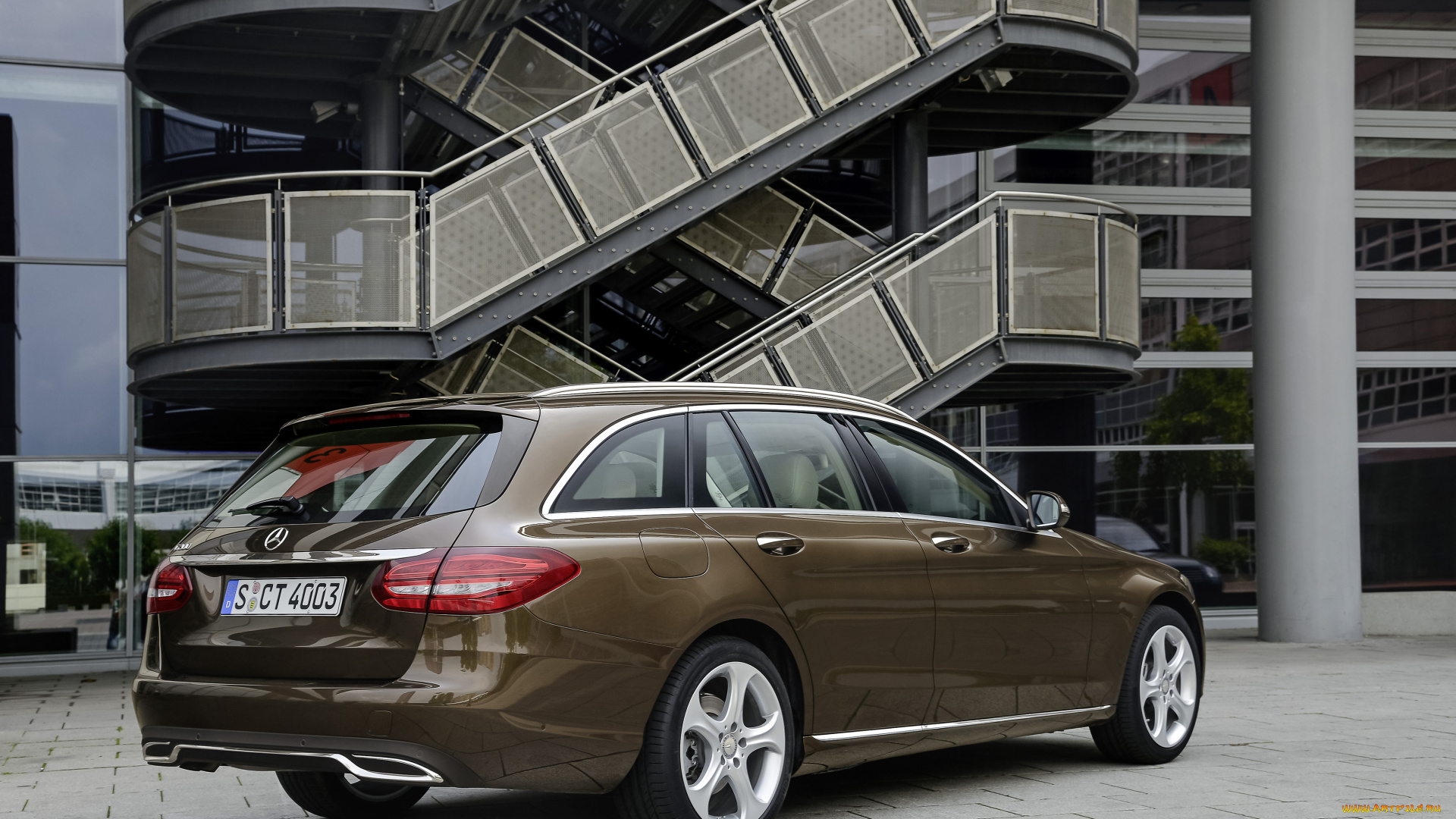 автомобили, mercedes-benz, 2014г, s205, estate, line, exclusive, c, 200, коричневый