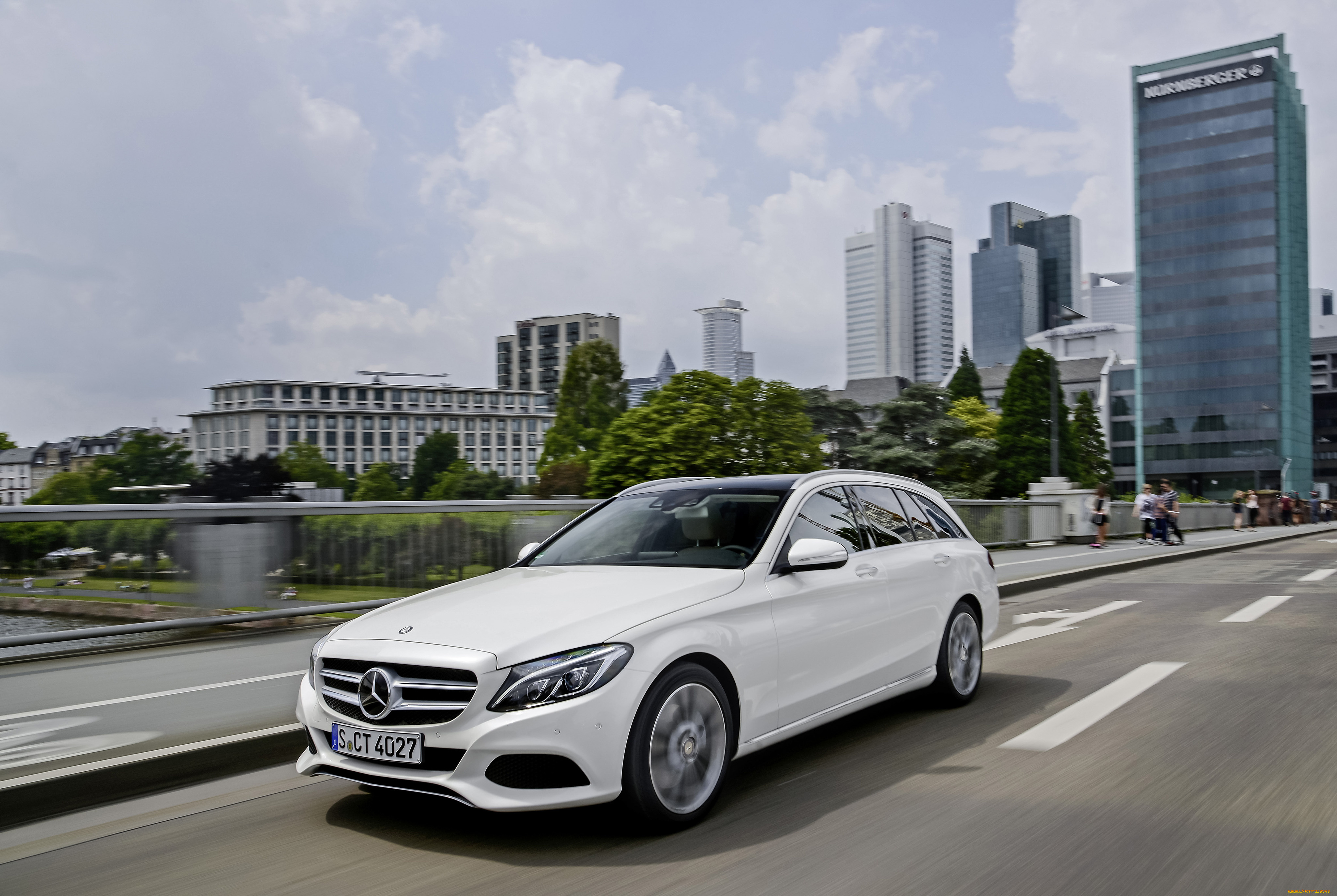 автомобили, mercedes-benz, c, 300, bluetec, hybrid, avantgarde, line, estate, s205, 2014г, светлый