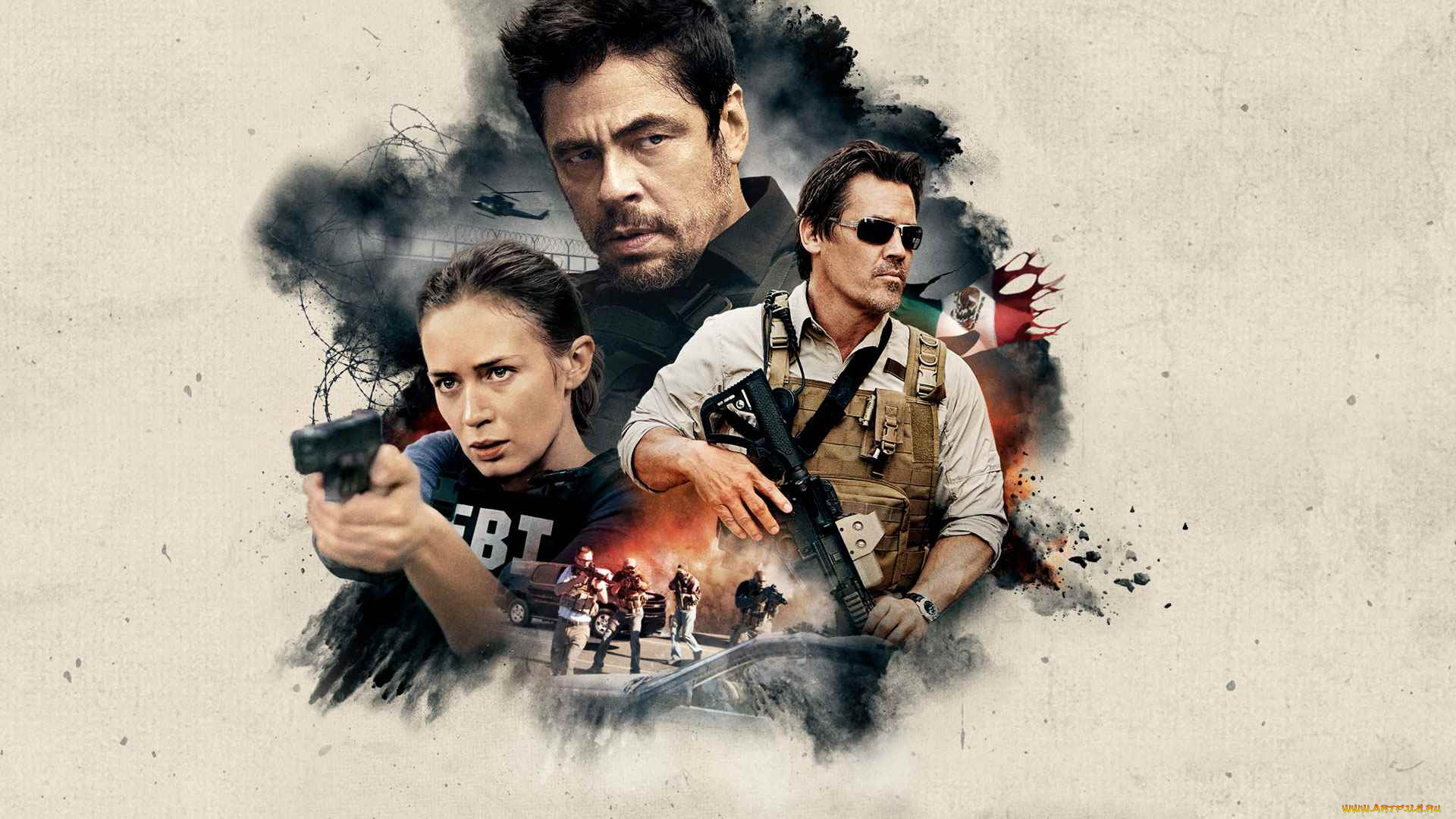 sicario, , 2015, кино, фильмы, sicario, убийца, боевик, триллер, драма, криминал, детектив, сша, мексика, гонконг, бенисио, дель, торо, эмили, блант, джош, бролин