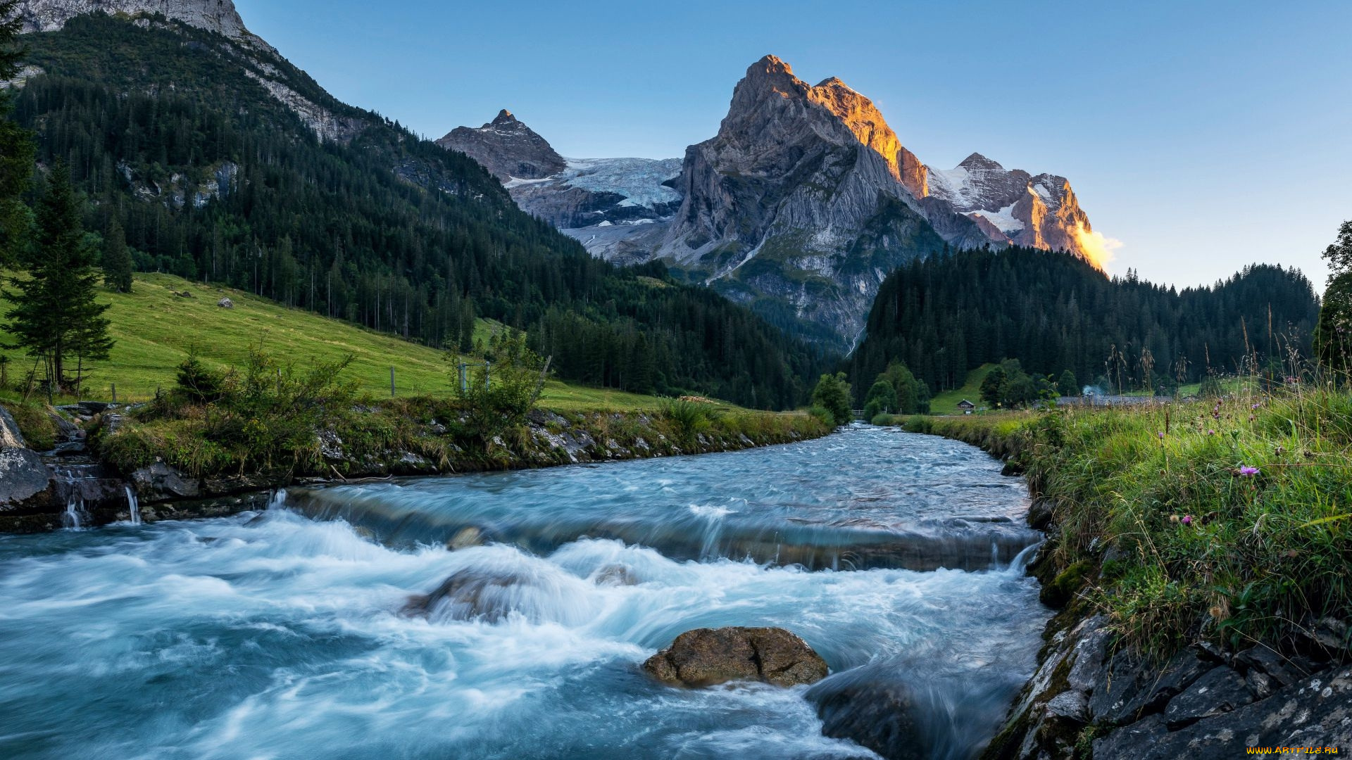 reichenbach, river, bernese, oberland, switzerland, природа, реки, озера, reichenbach, river, bernese, oberland