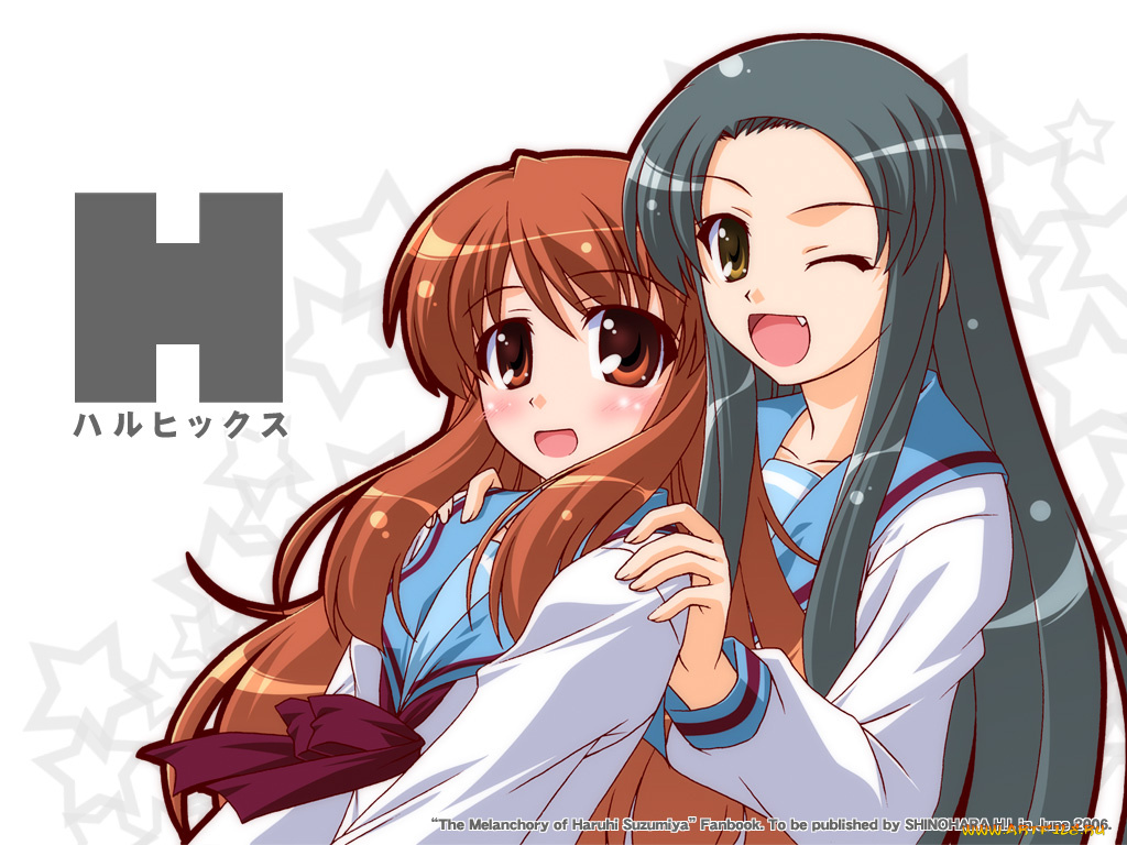 аниме, the, melancholy, of, haruhi, suzumiya