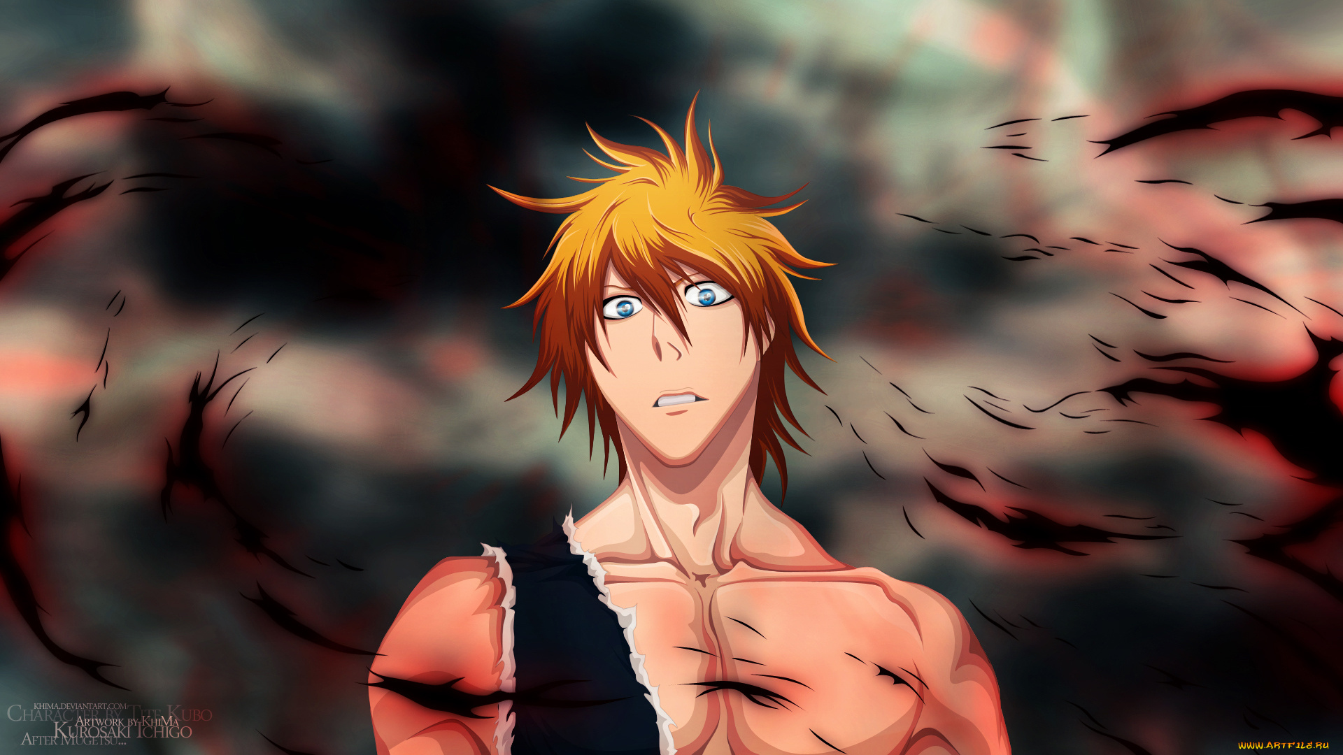 kurosaki, ichigo, аниме, bleach