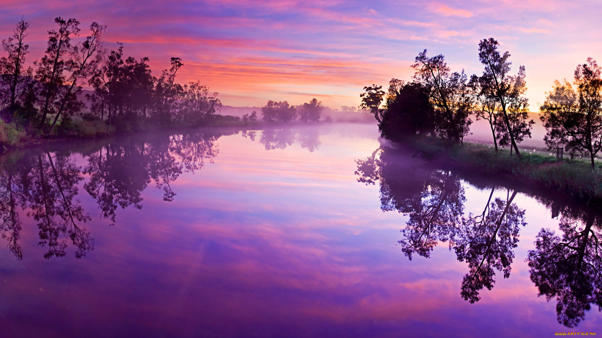 water, from, the, rising, sun, природа, реки, озера, река, вечер