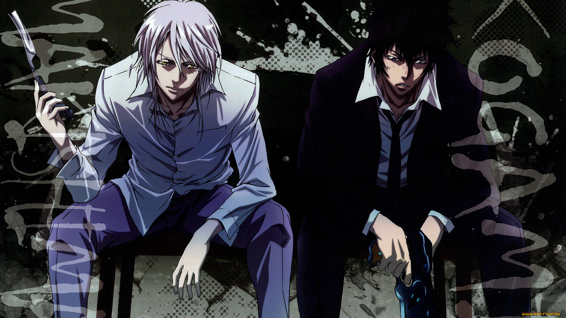 аниме, psycho, pass, psycho-pass