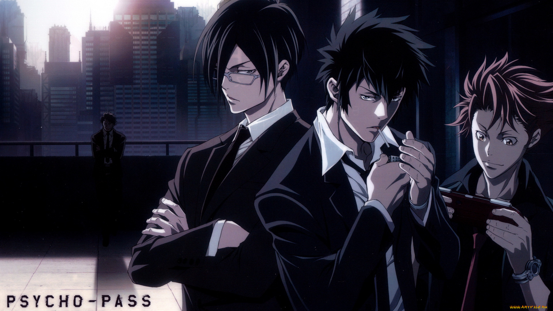 аниме, psycho, pass, psycho-pass