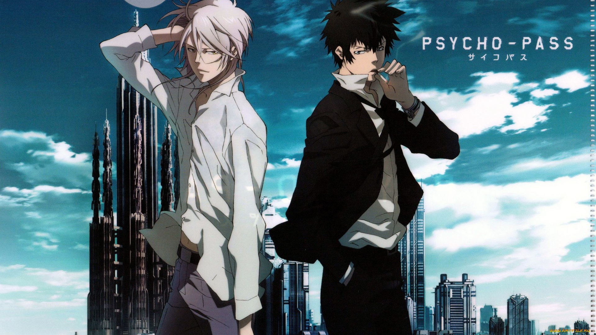 аниме, psycho, pass, psycho-pass