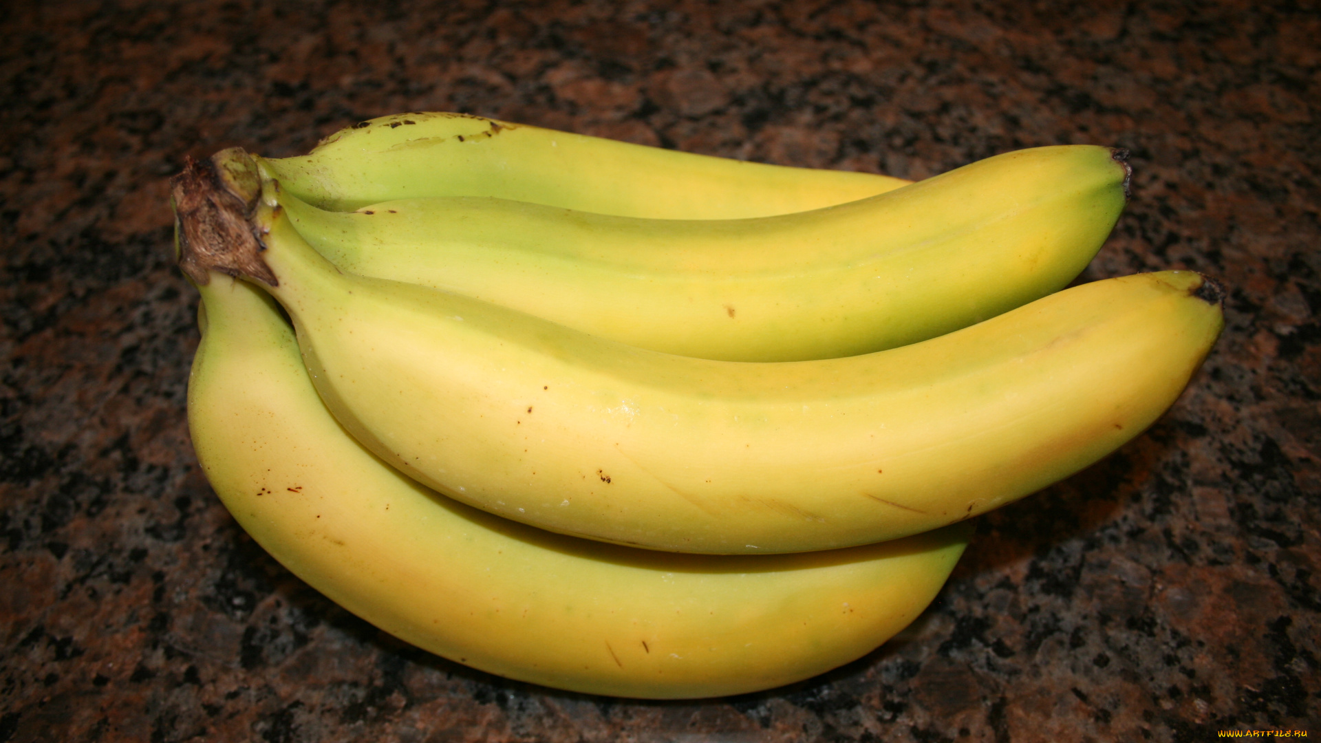 еда, бананы, желтый