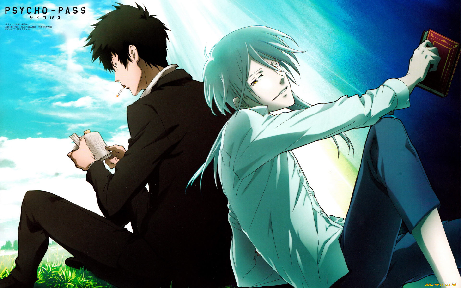 аниме, psycho, pass, psycho-pass