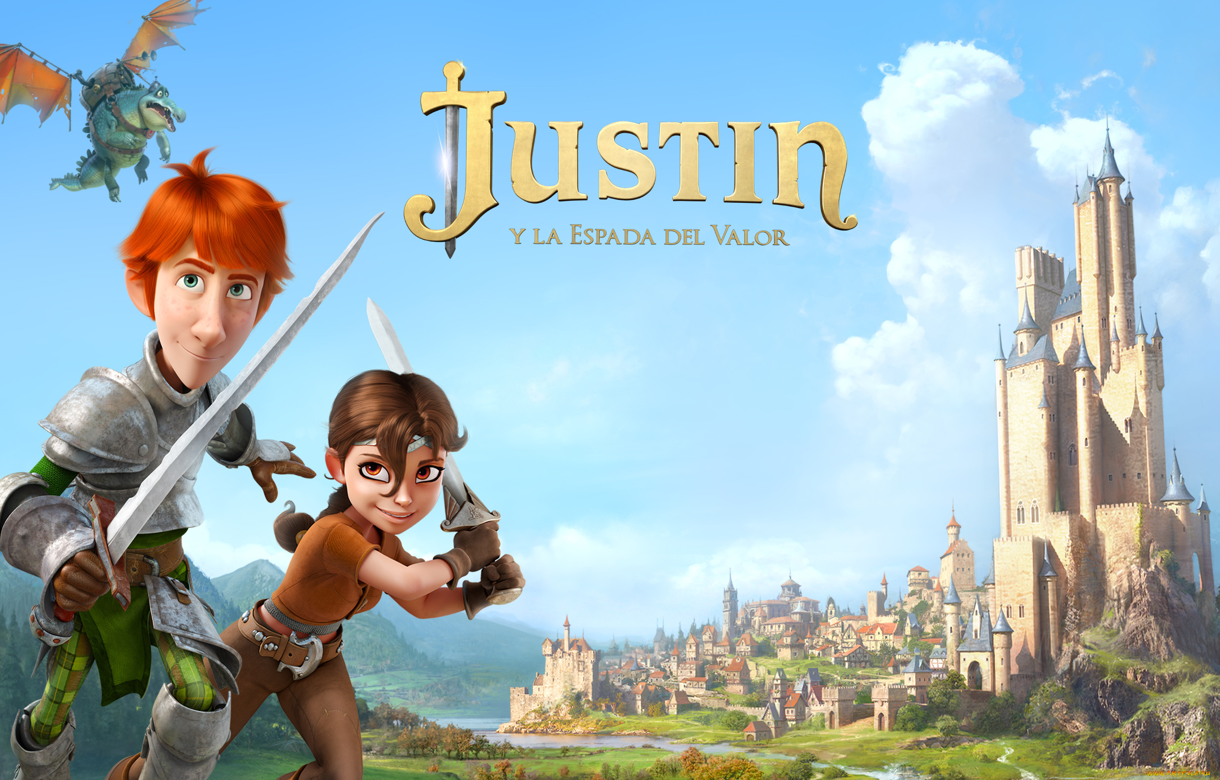 justin, and, the, knights, of, valour, мультфильмы, джастин, и, рыцари, доблести