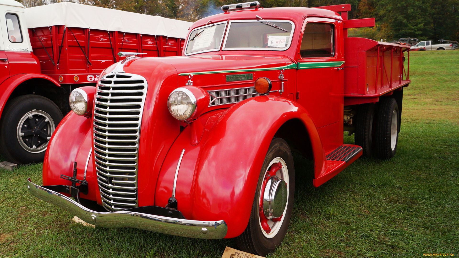 1936, diamond, t, model, 212ad, автомобили, грузовики, красный, грузовик