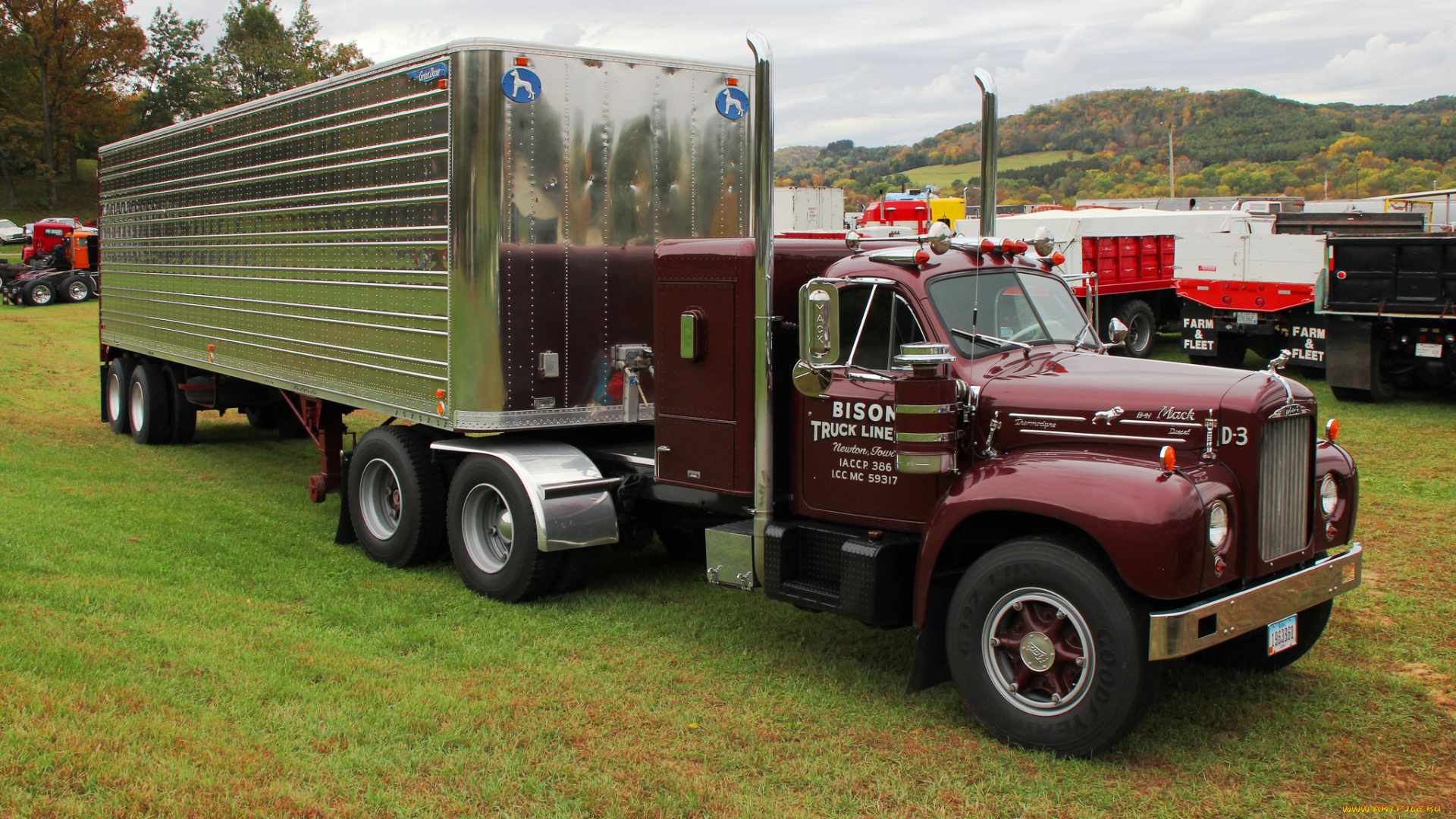 1963, mack, truck, model, b-61, автомобили, mack, сша, грузовики, trucks, inc, тяжелые