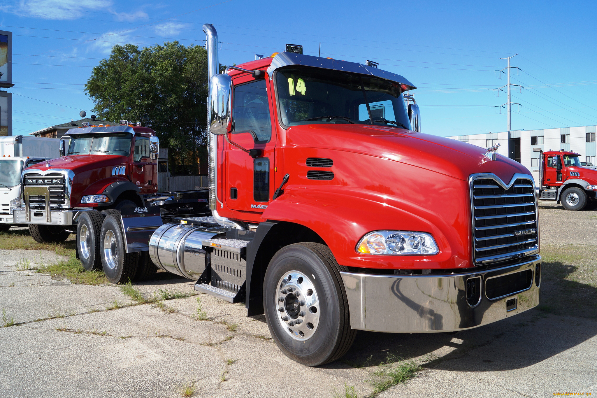 2014, mack, truck, model, cxu613, автомобили, mack, trucks, inc, тяжелые, грузовики, сша