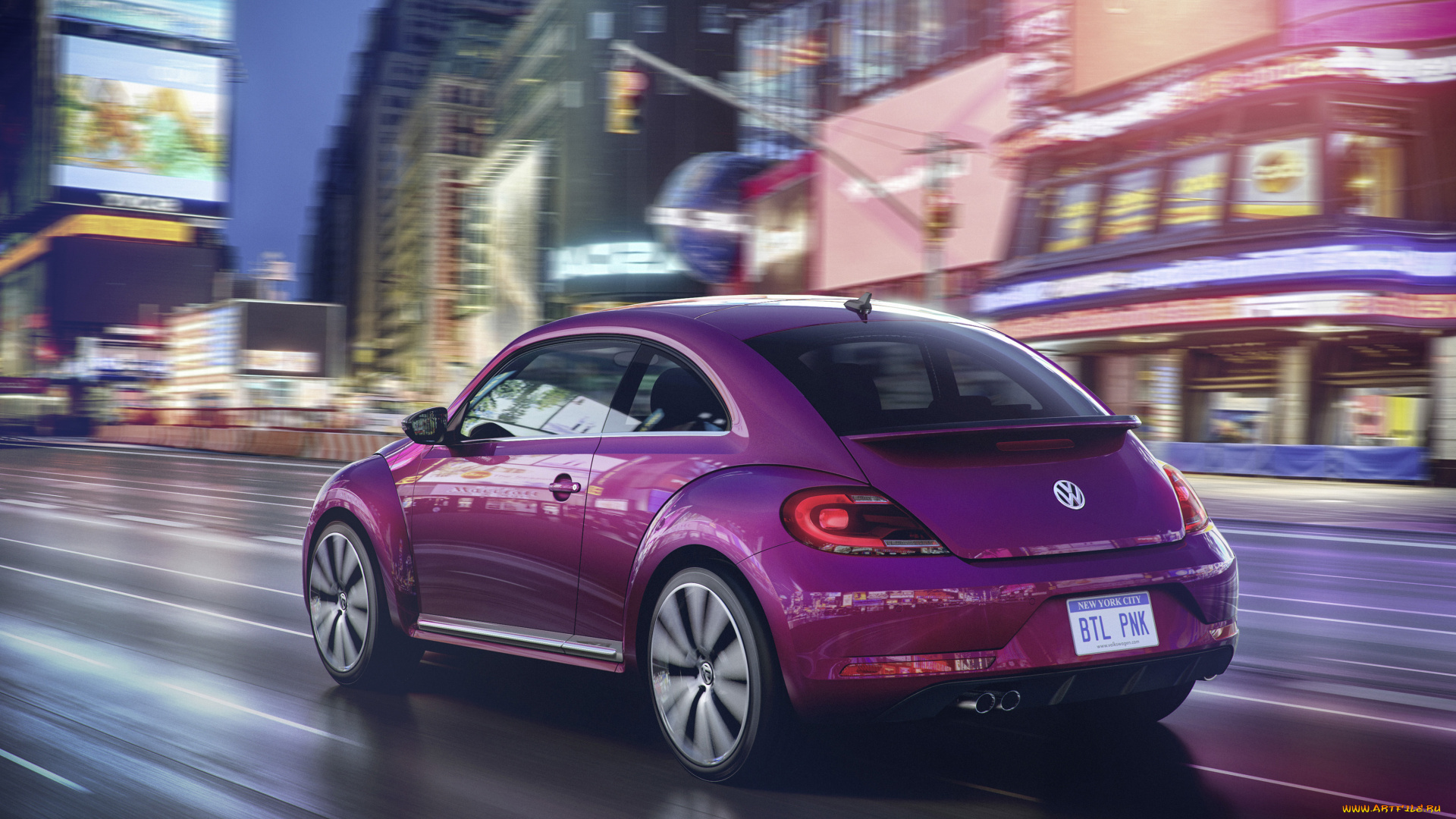 автомобили, volkswagen, edition, pink, beetle, 2015г, concept
