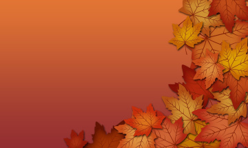 обоя векторная графика, природа , nature, листья, осень, фон