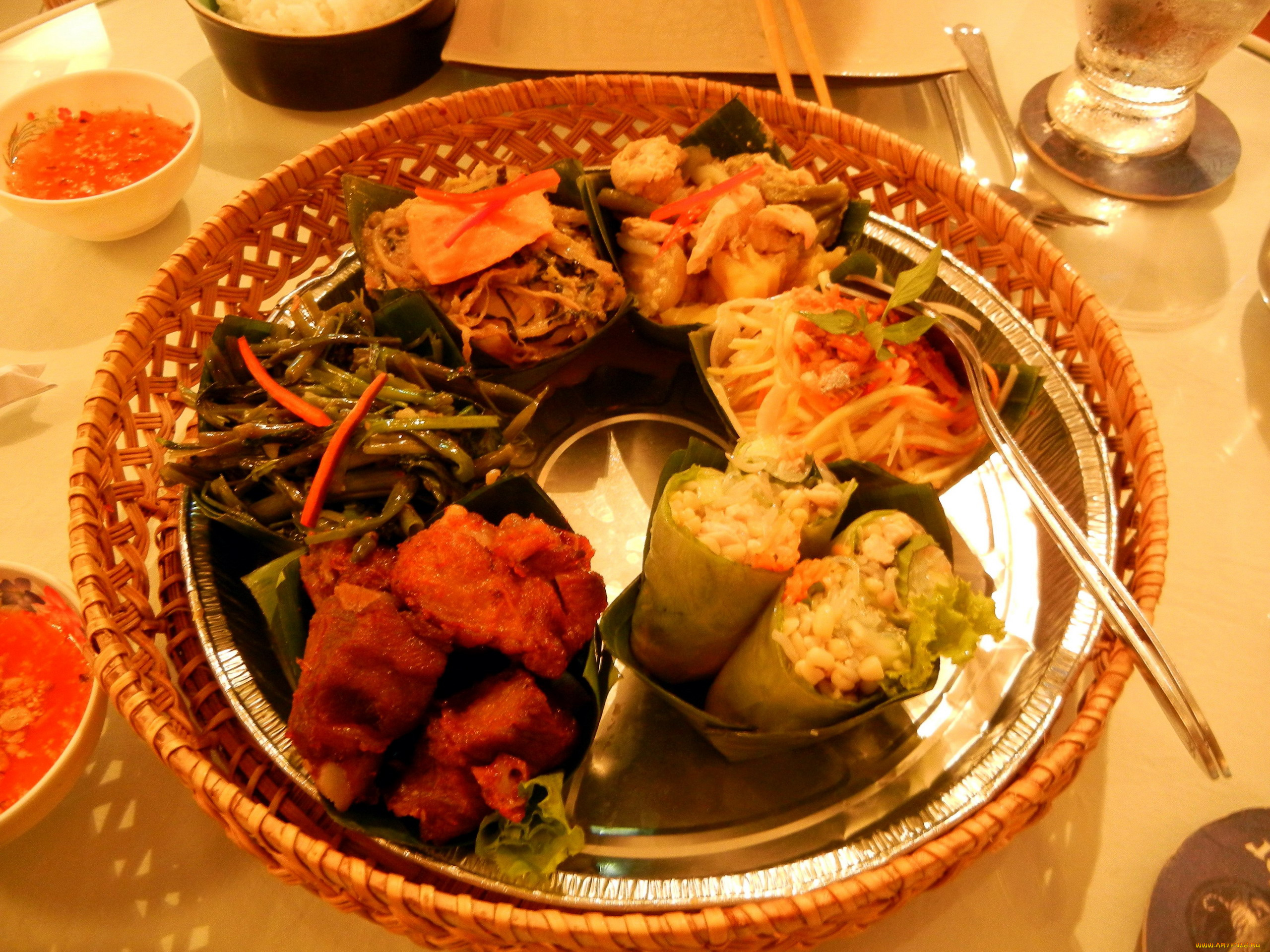 еда, салаты, , закуски, закуска, кухня, камбоджийская
