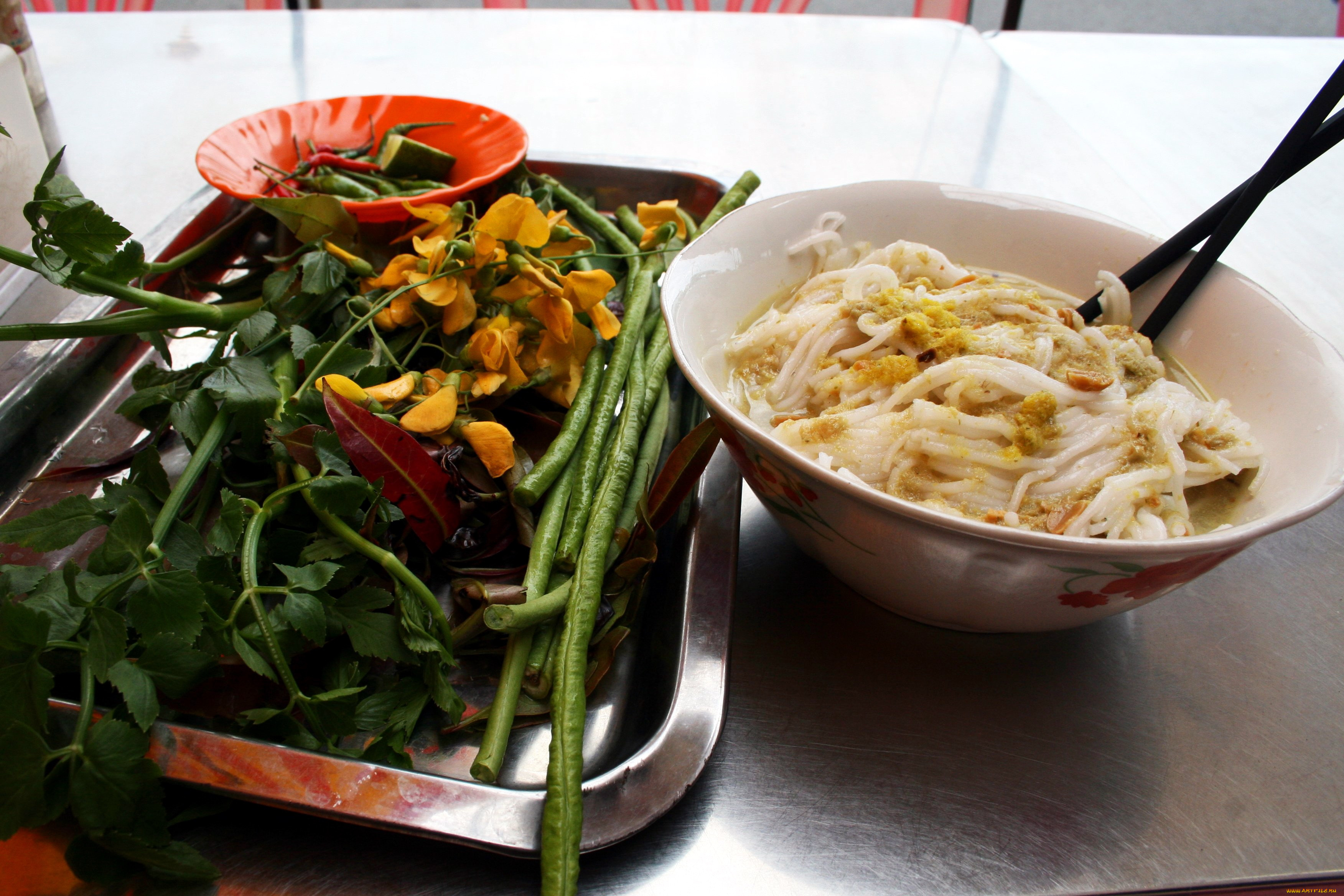 еда, макаронные, блюда, лапша, кухня, камбоджийская