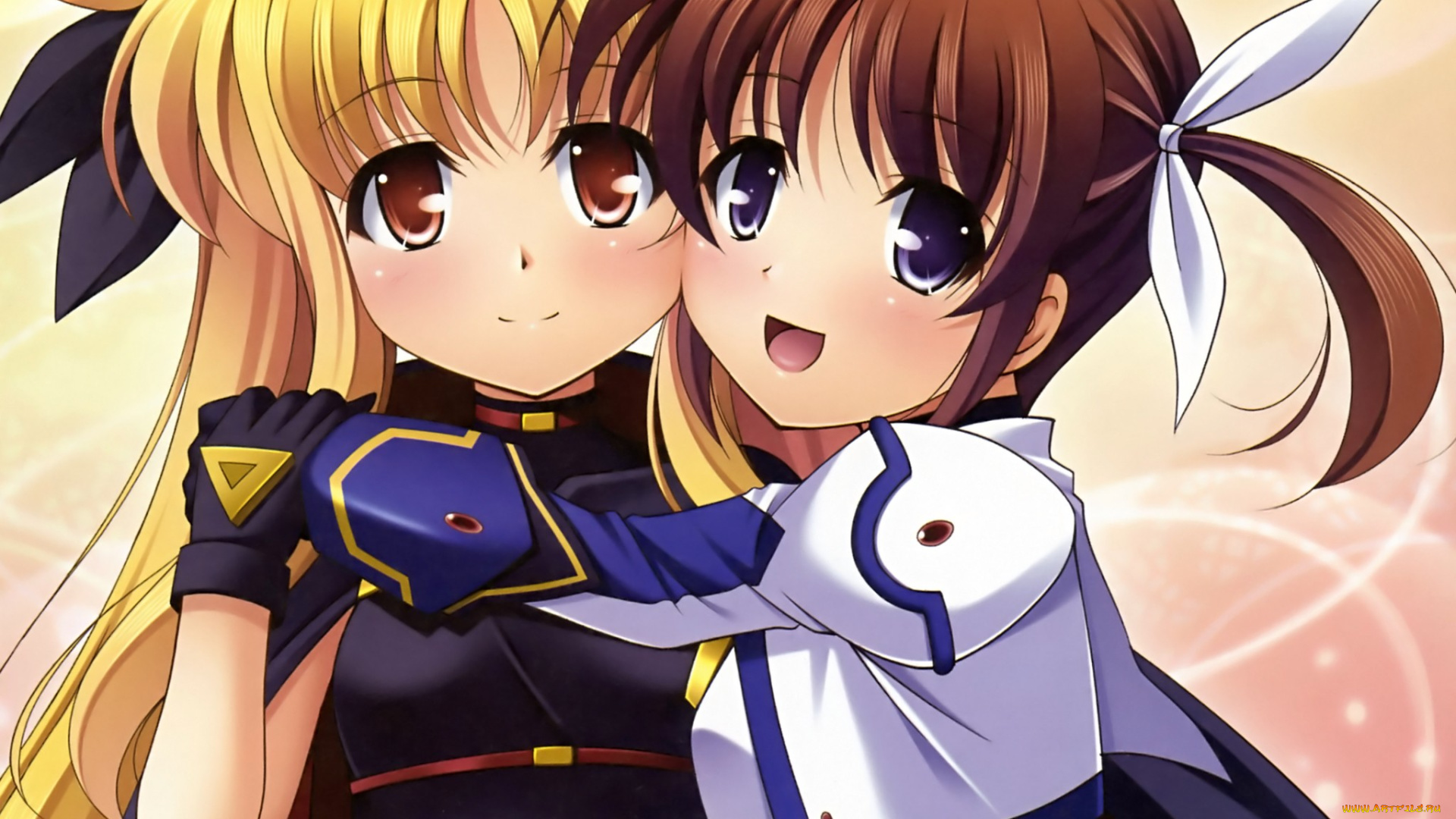 аниме, mahou, shoujo, lyrical, nanoha