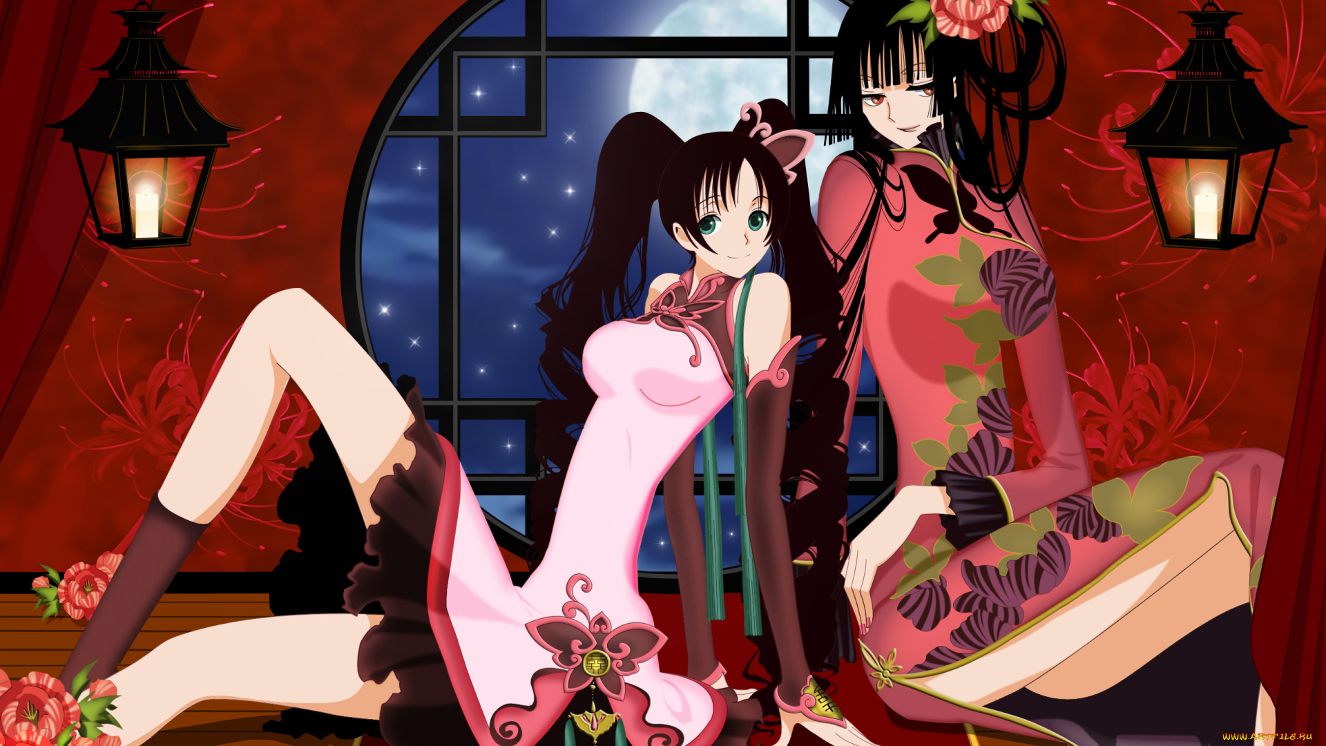 аниме, xxxholic, ichihara, yuuko, kunogi, himawari