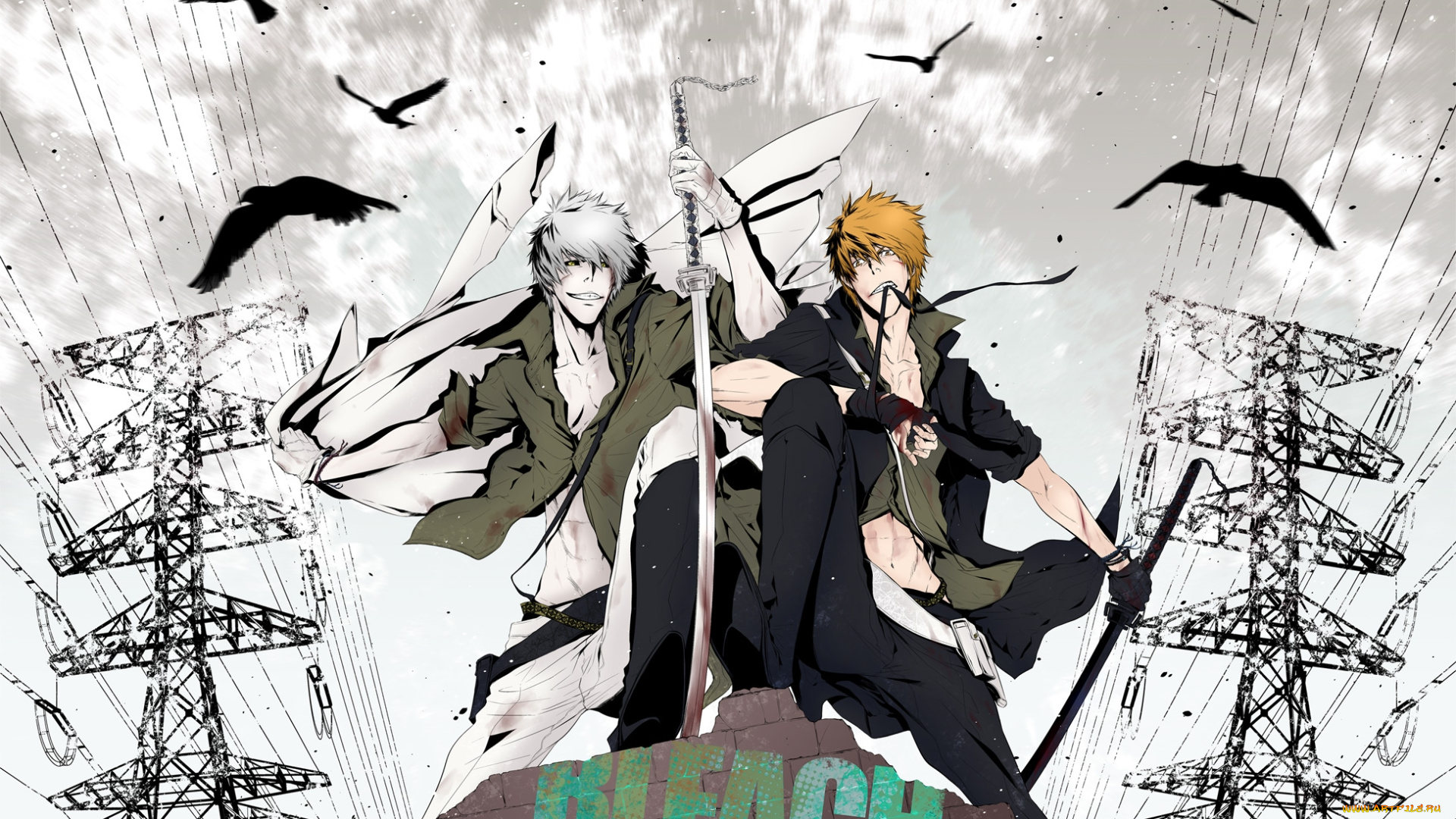 kurosaki, ichigo, аниме, bleach