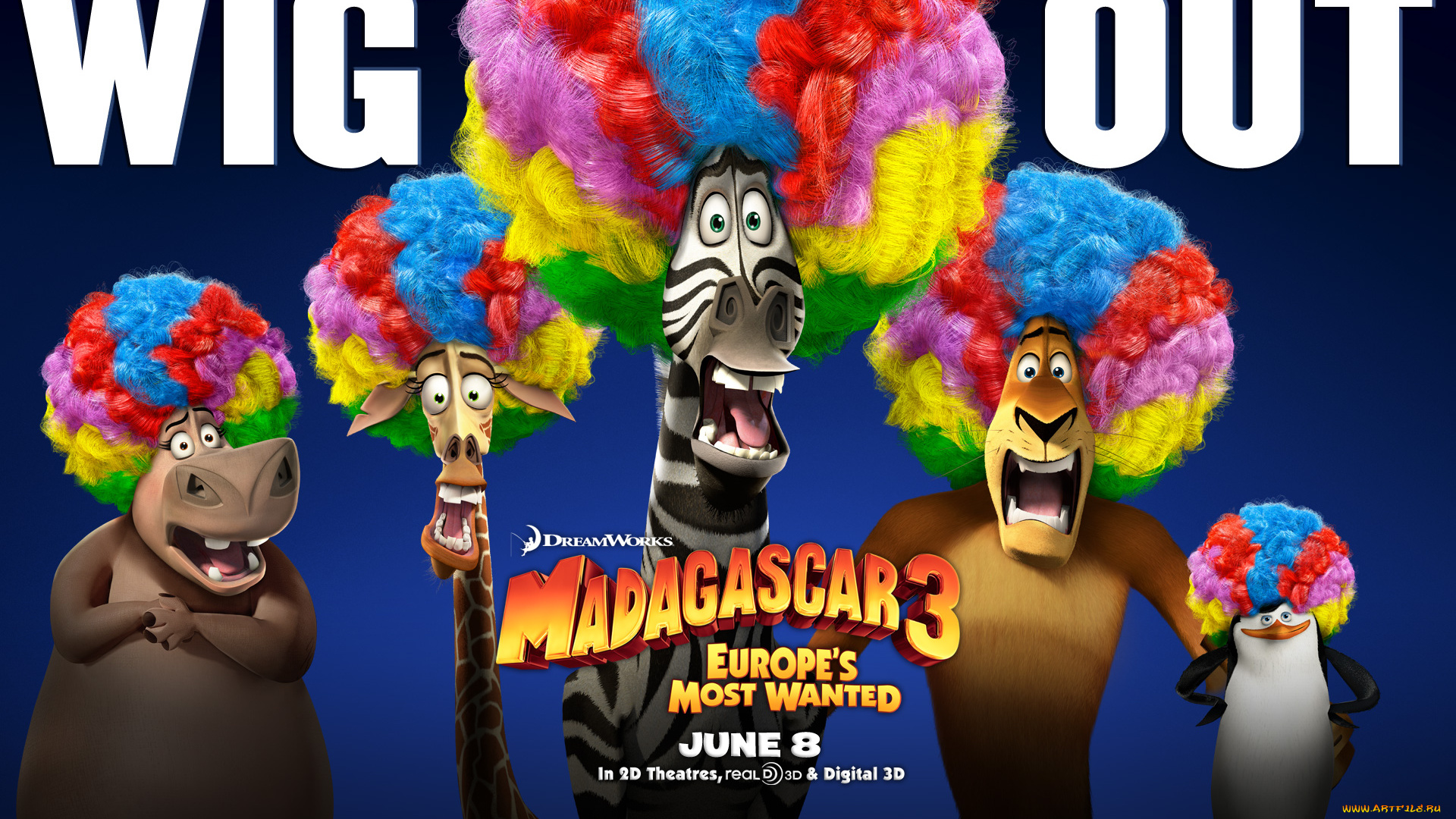 мультфильмы, madagascar, europe`s, most, wanted, мадагаскар, 3