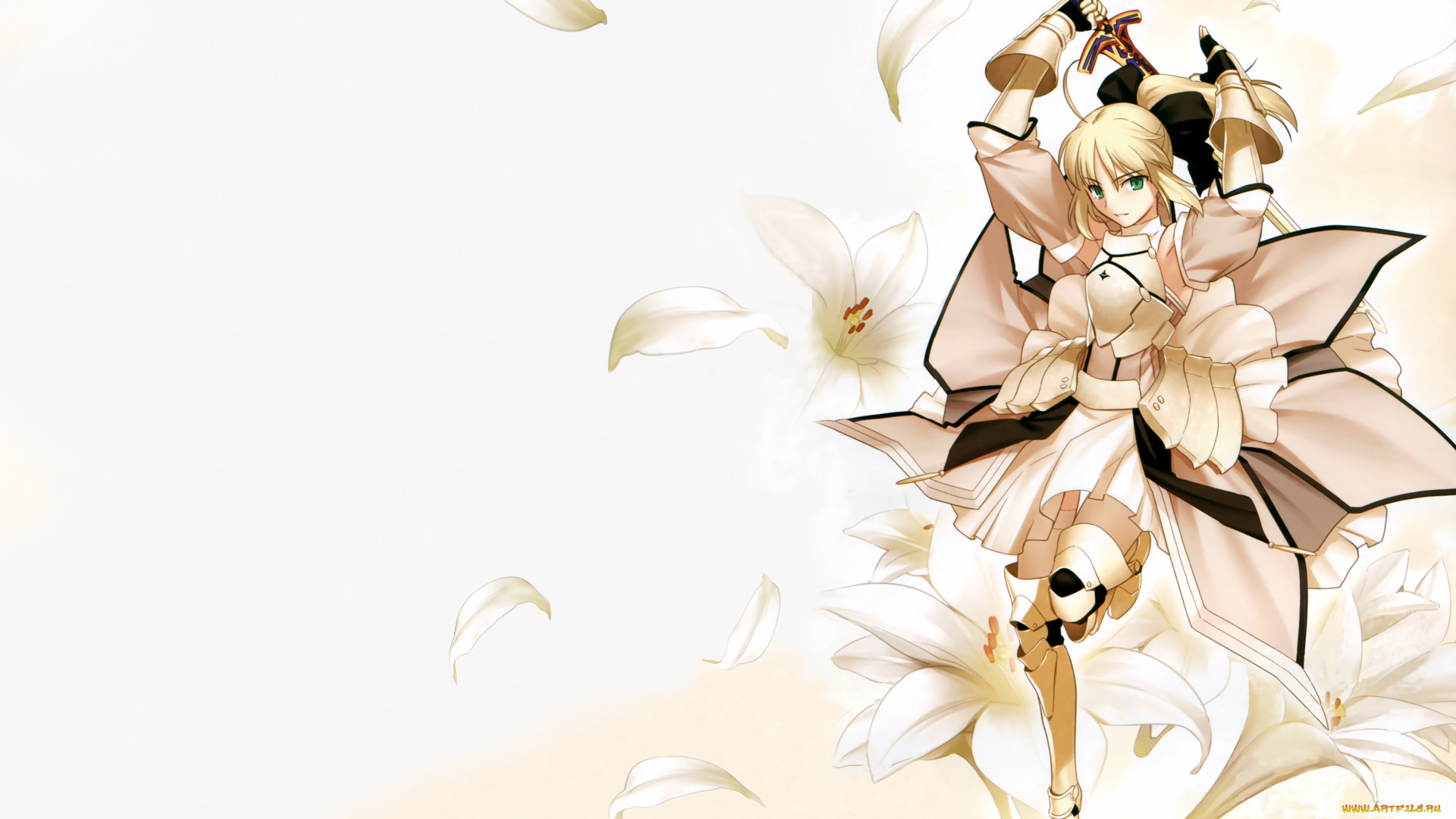 saber, аниме, fate, stay, night, unlimited, codes, lily