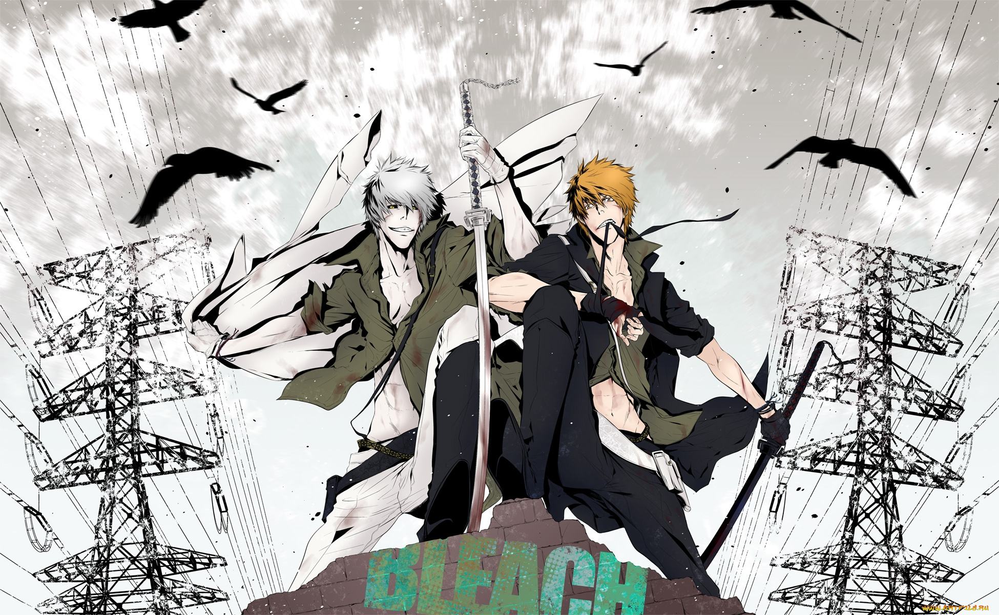 kurosaki, ichigo, аниме, bleach