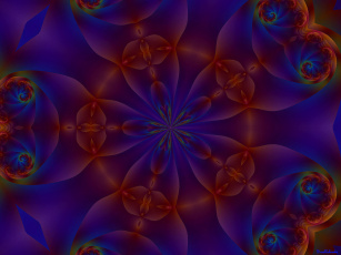 Картинка 3д графика fractal фракталы фон рисунок узор