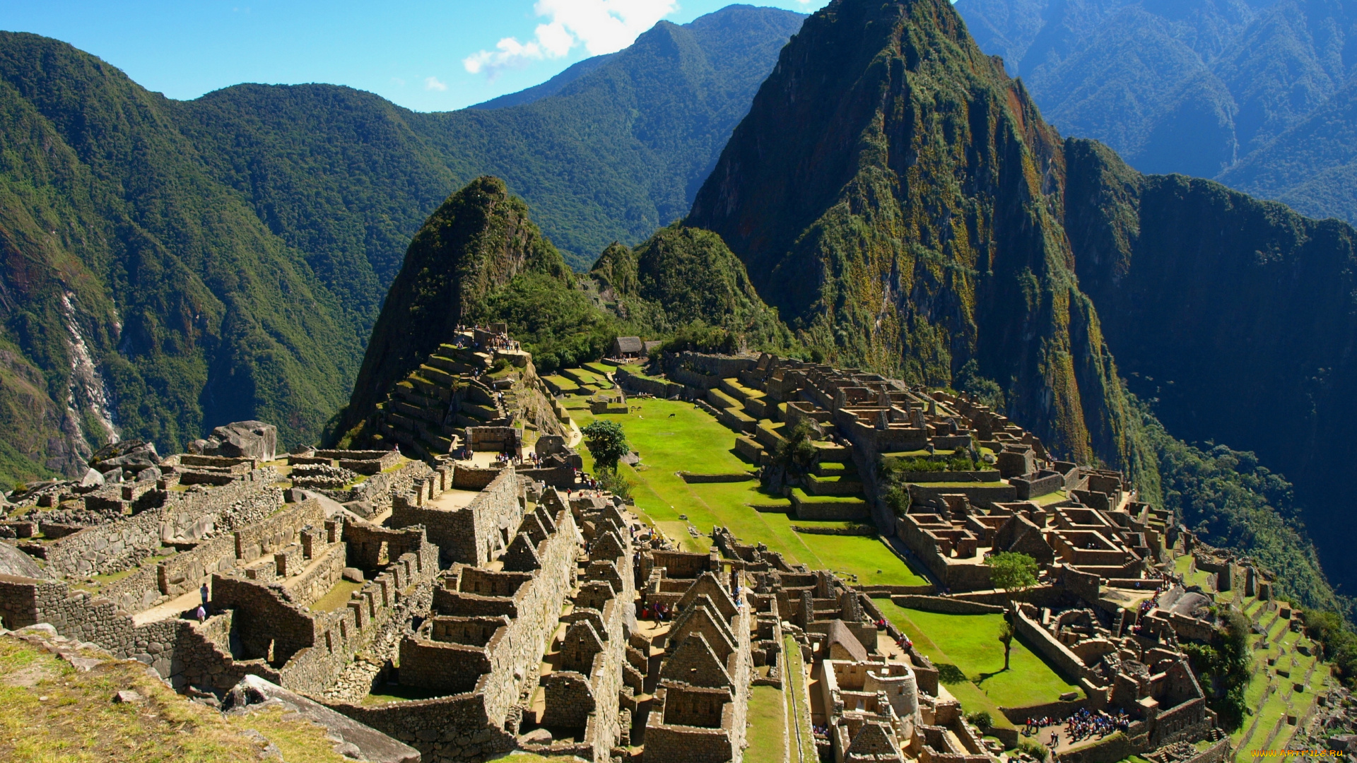 Machu Picchu in Peru. Перу природа. Inca Civilization.