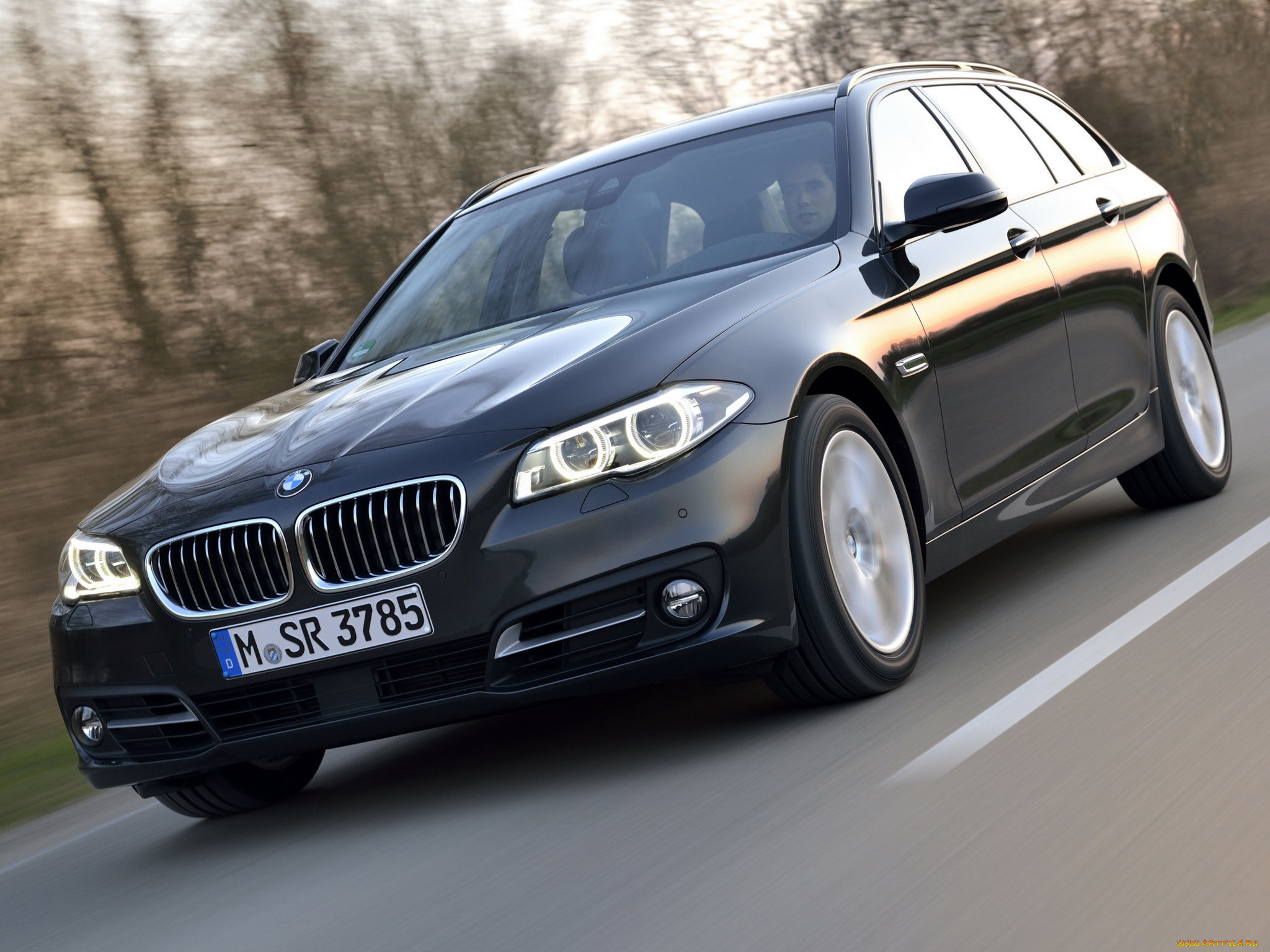 автомобили, bmw, темный, 2013г, f11, touring, 520d