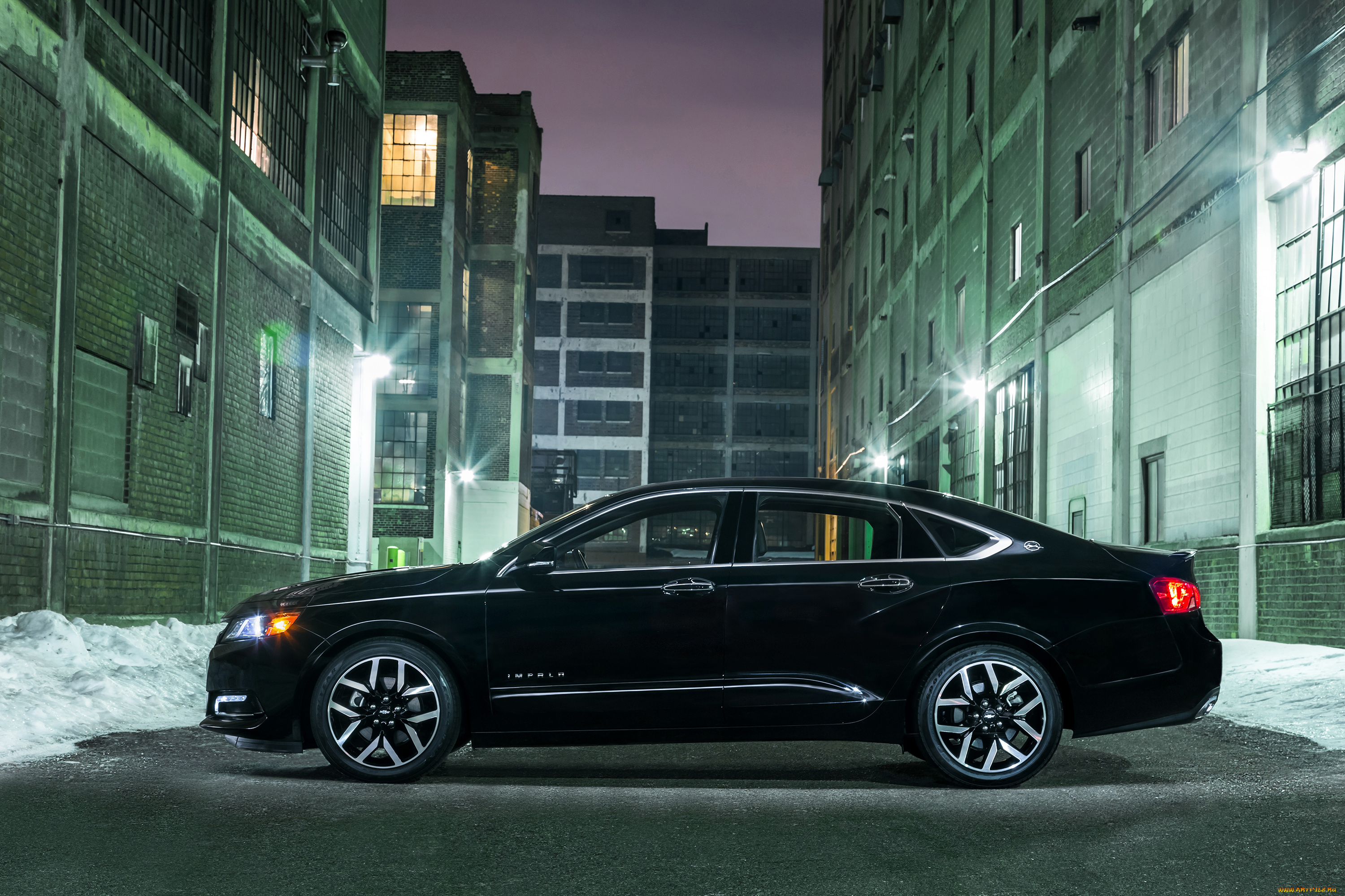 автомобили, chevrolet, темный, midnight, impala, 2016г