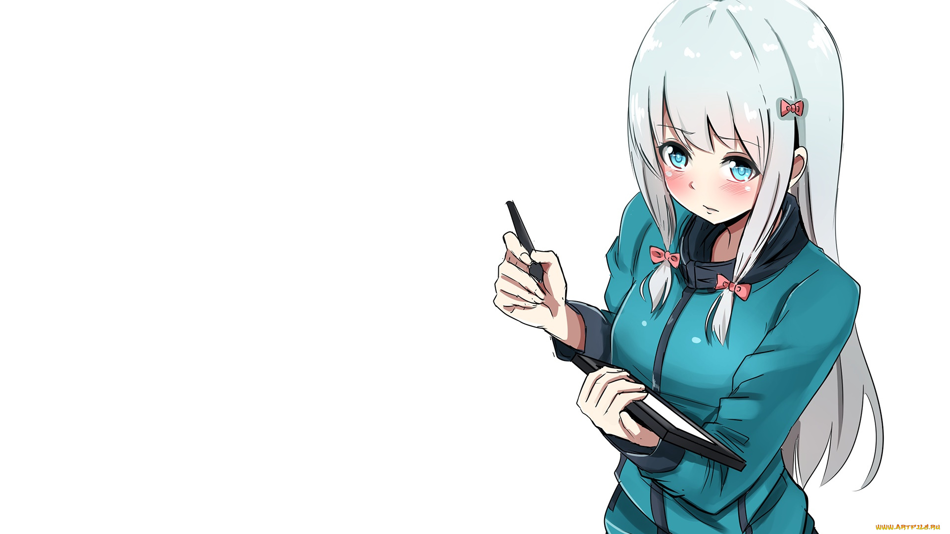 аниме, eromanga-sensei, фон, девушка, взгляд