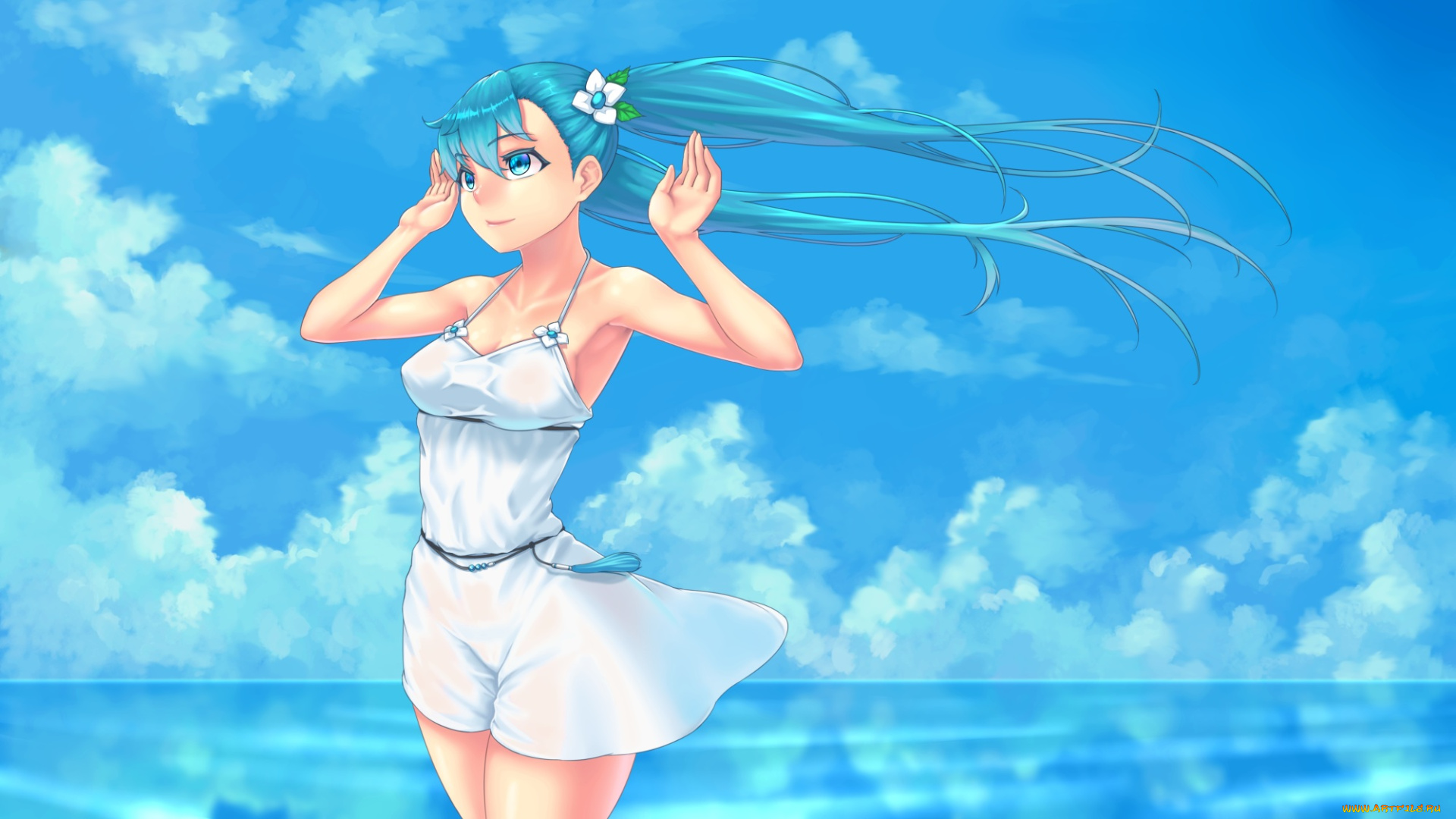 аниме, vocaloid, hatsune, miku