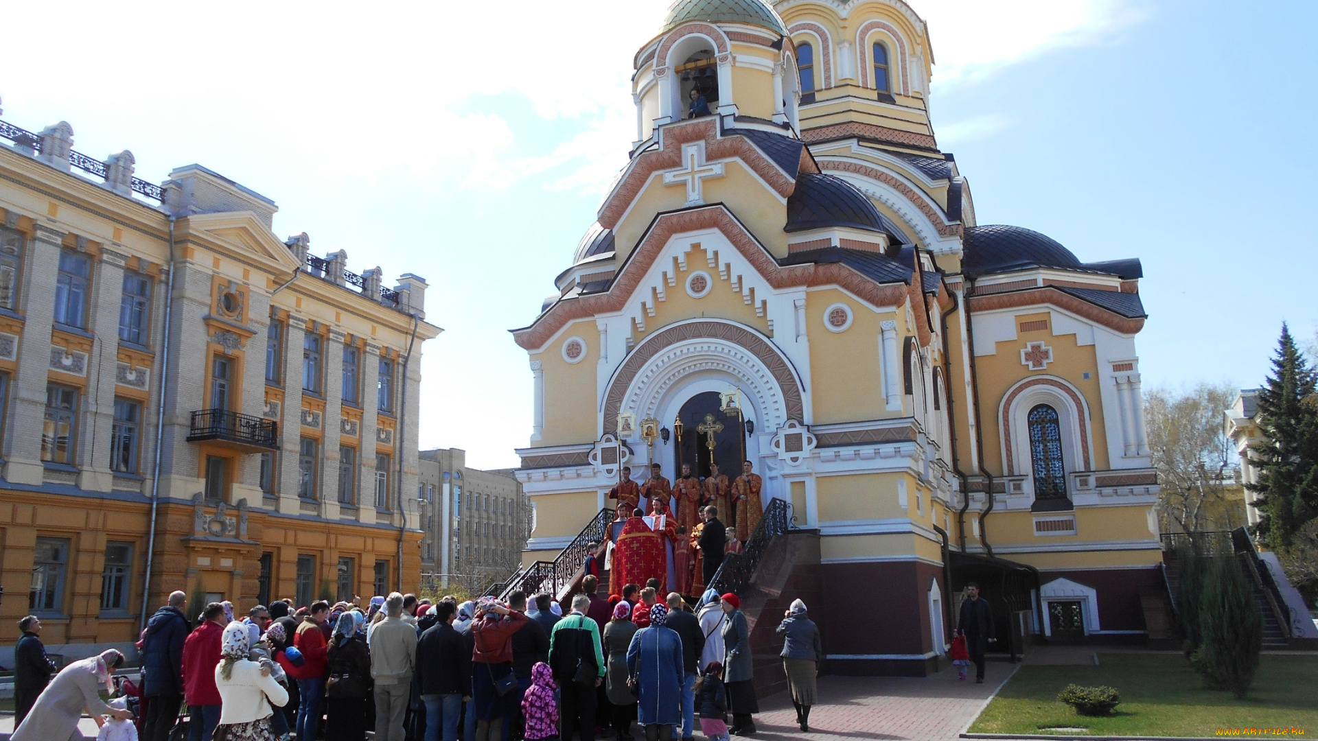 города, -, православные, церкви, , монастыри, город, здание, церковь, храм