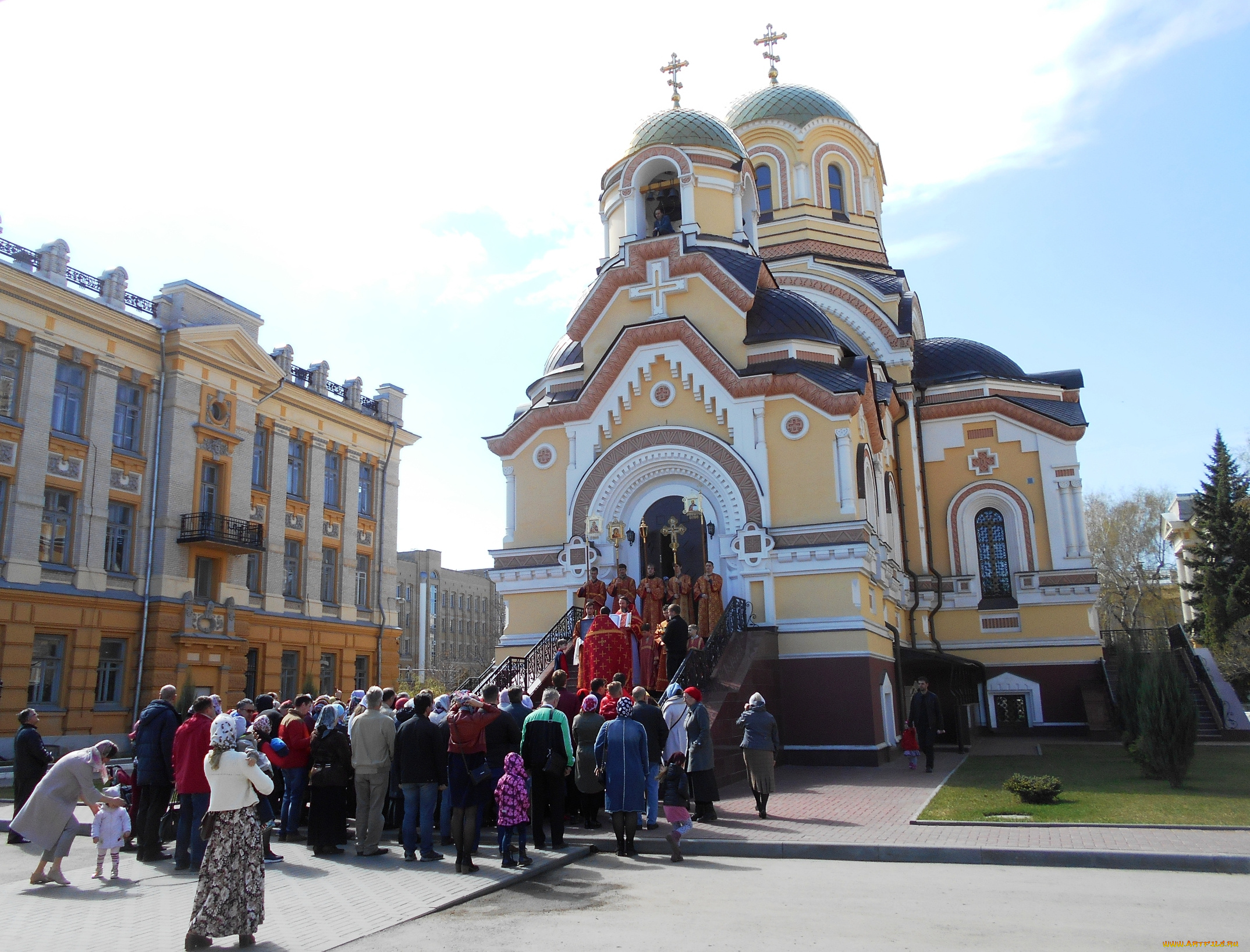 города, -, православные, церкви, , монастыри, город, здание, церковь, храм