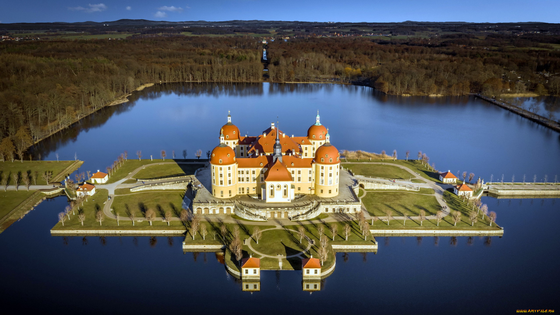 moritzburg, castle, города, замок, морицбург, , германия, moritzburg, castle