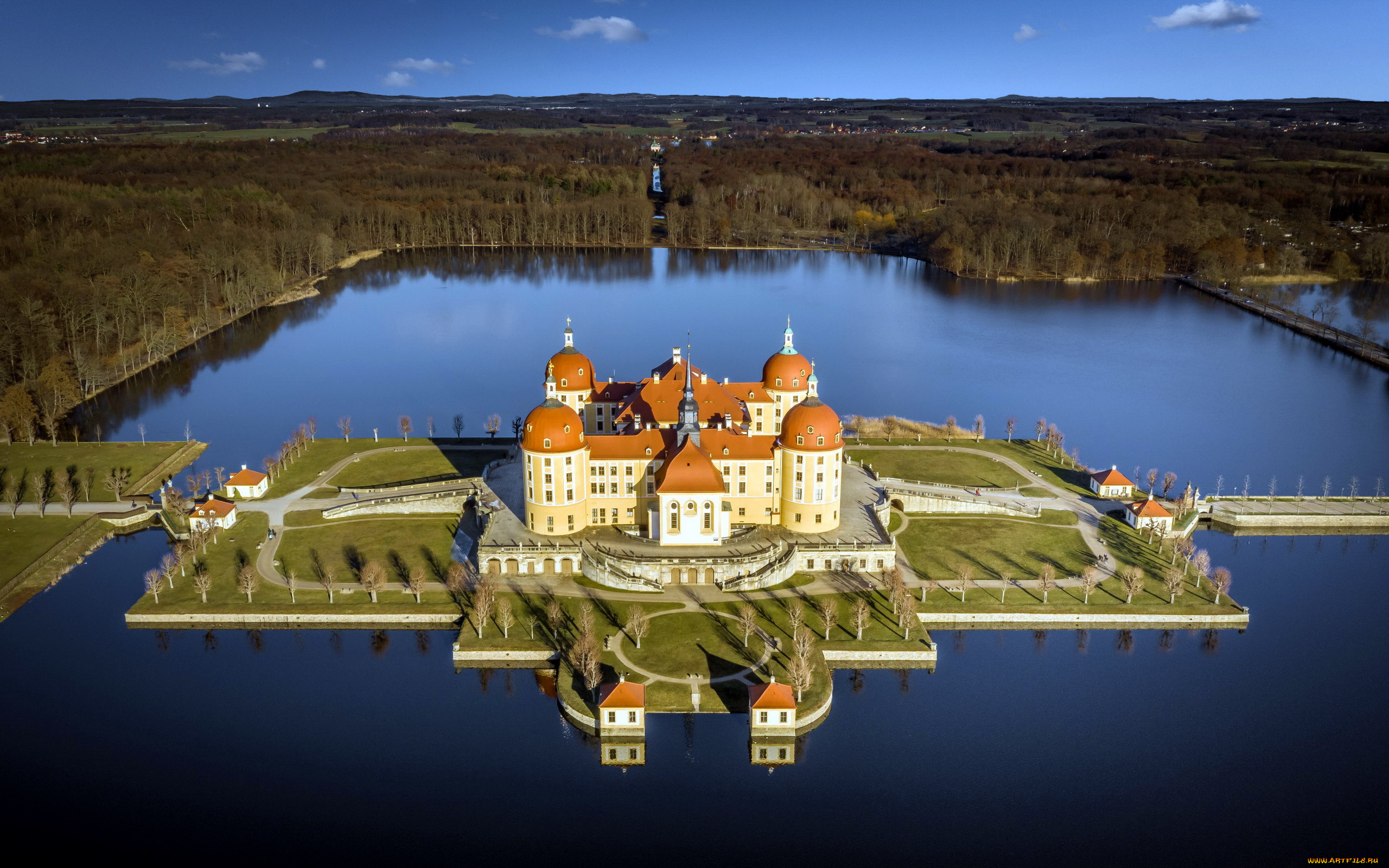 moritzburg, castle, города, замок, морицбург, , германия, moritzburg, castle