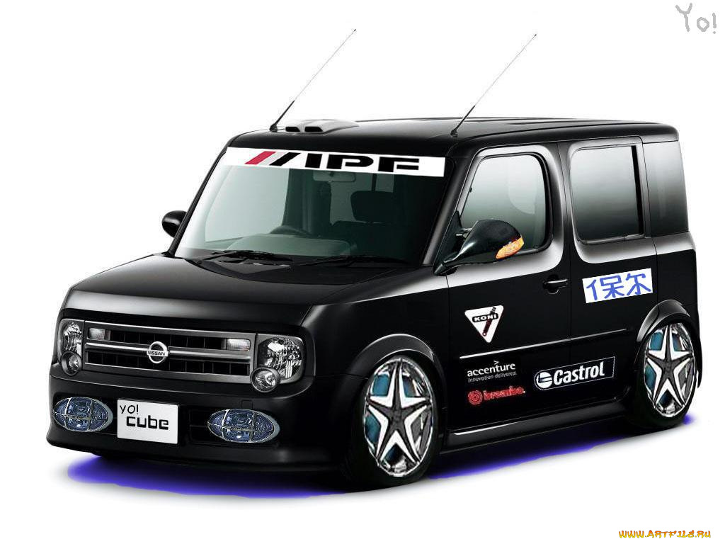 nissan, cube, автомобили, datsun