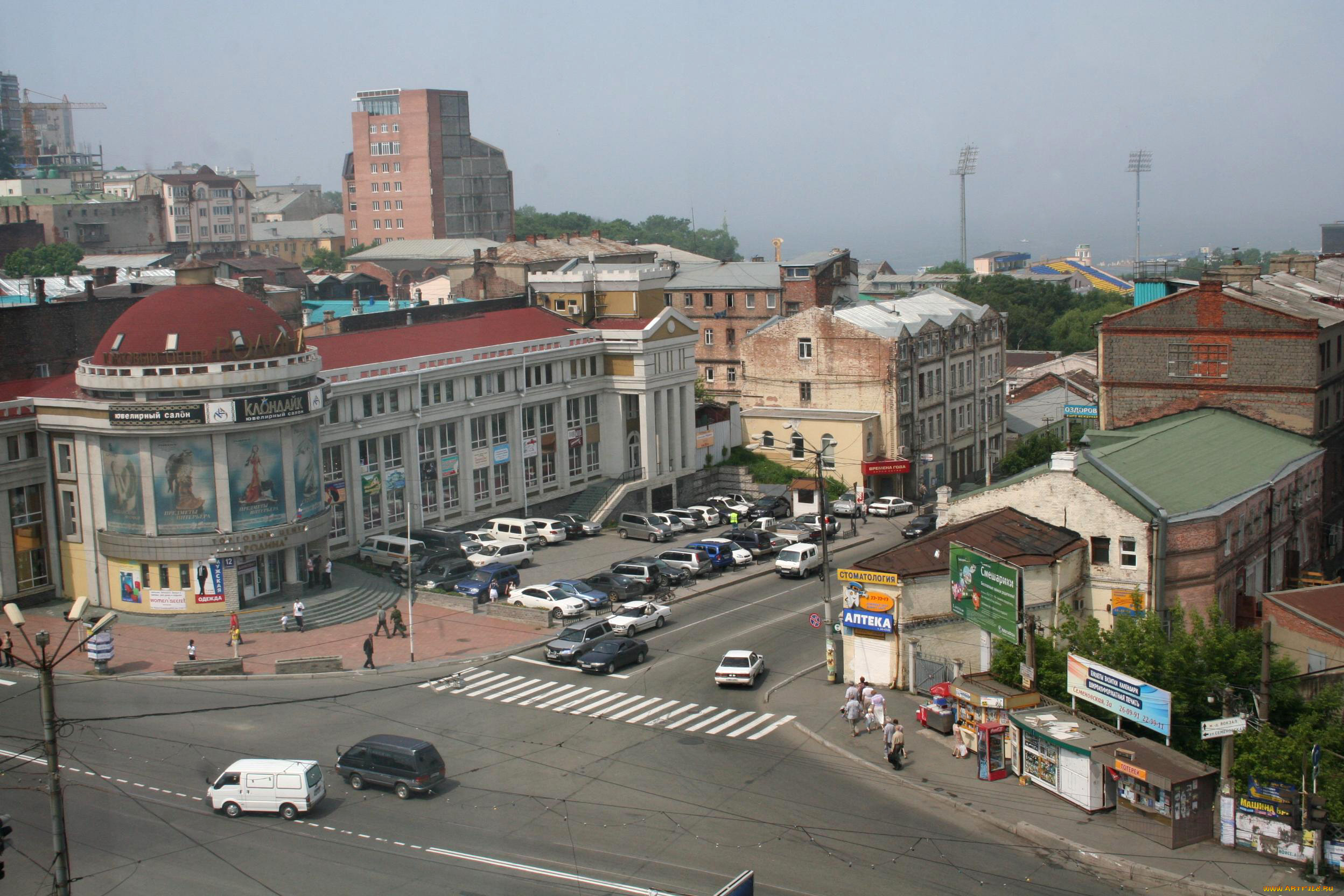 владивосток, города, улицы, площади, набережные