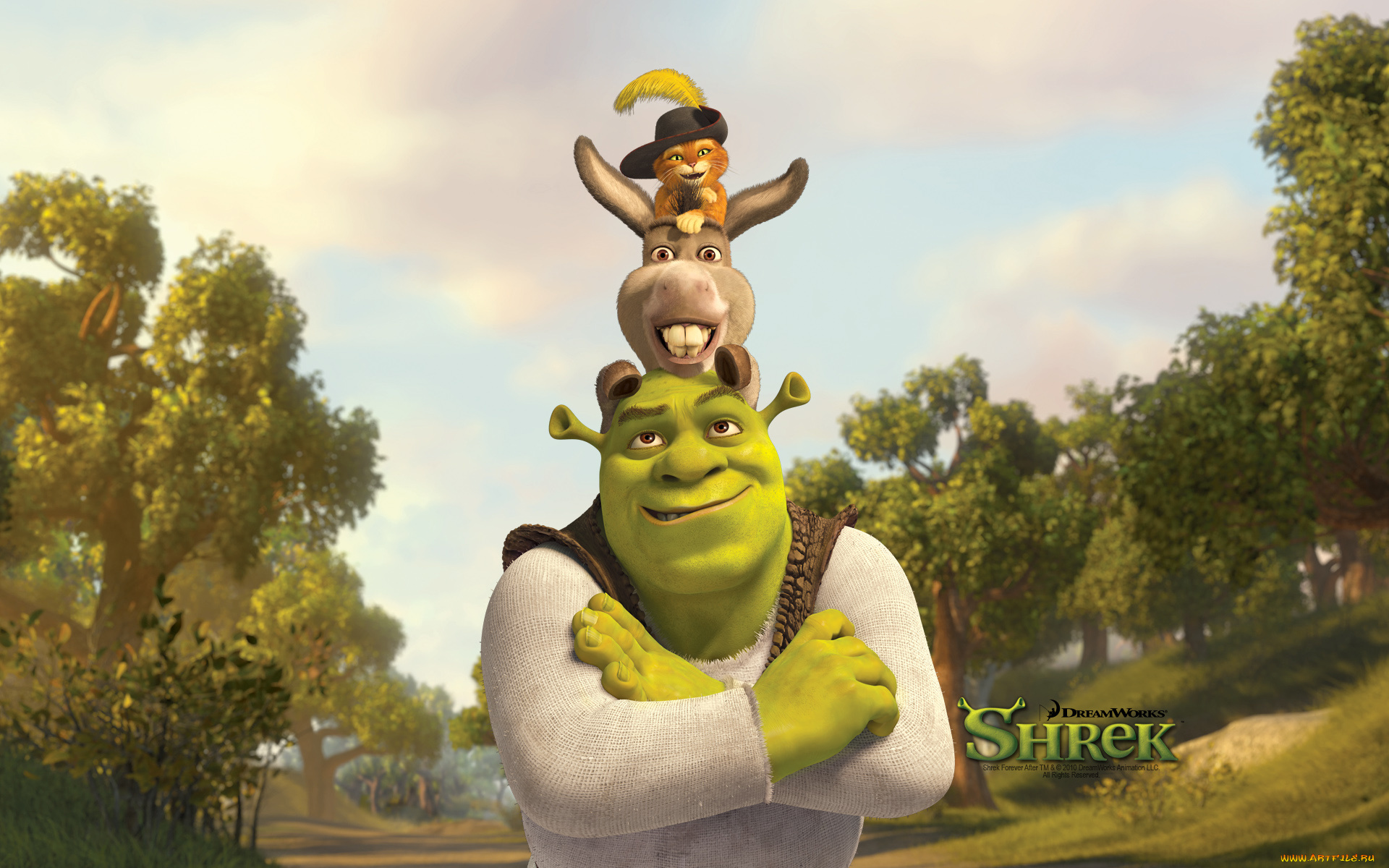 мультфильмы, shrek, forever, after