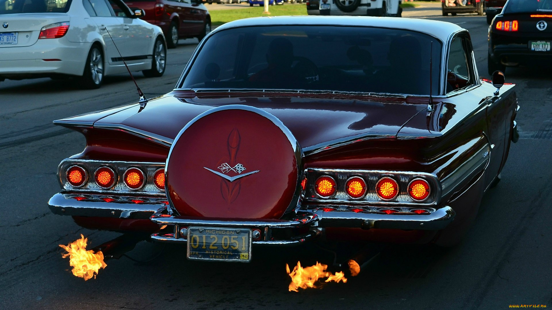 автомобили, выставки, уличные, фото, chevrolet, 1959-1961, impala