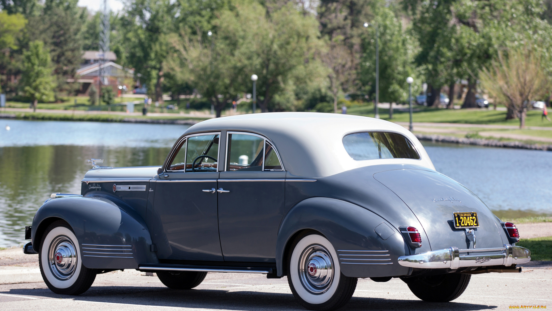 автомобили, packard, 1941г, 180, custom, super, eight, sport, brougham, lebaron