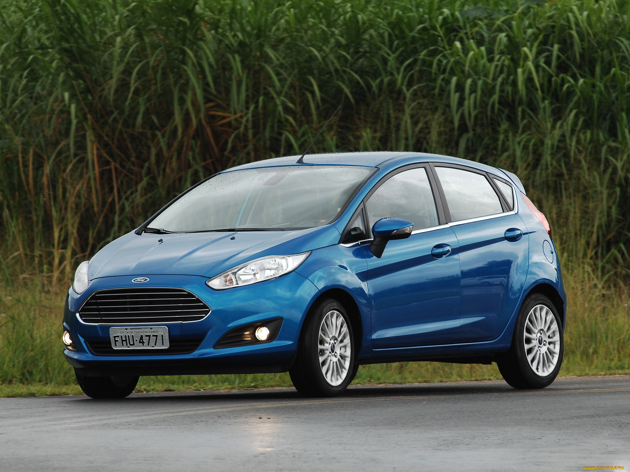 автомобили, ford, fiesta, br-spec, 2013г, синий