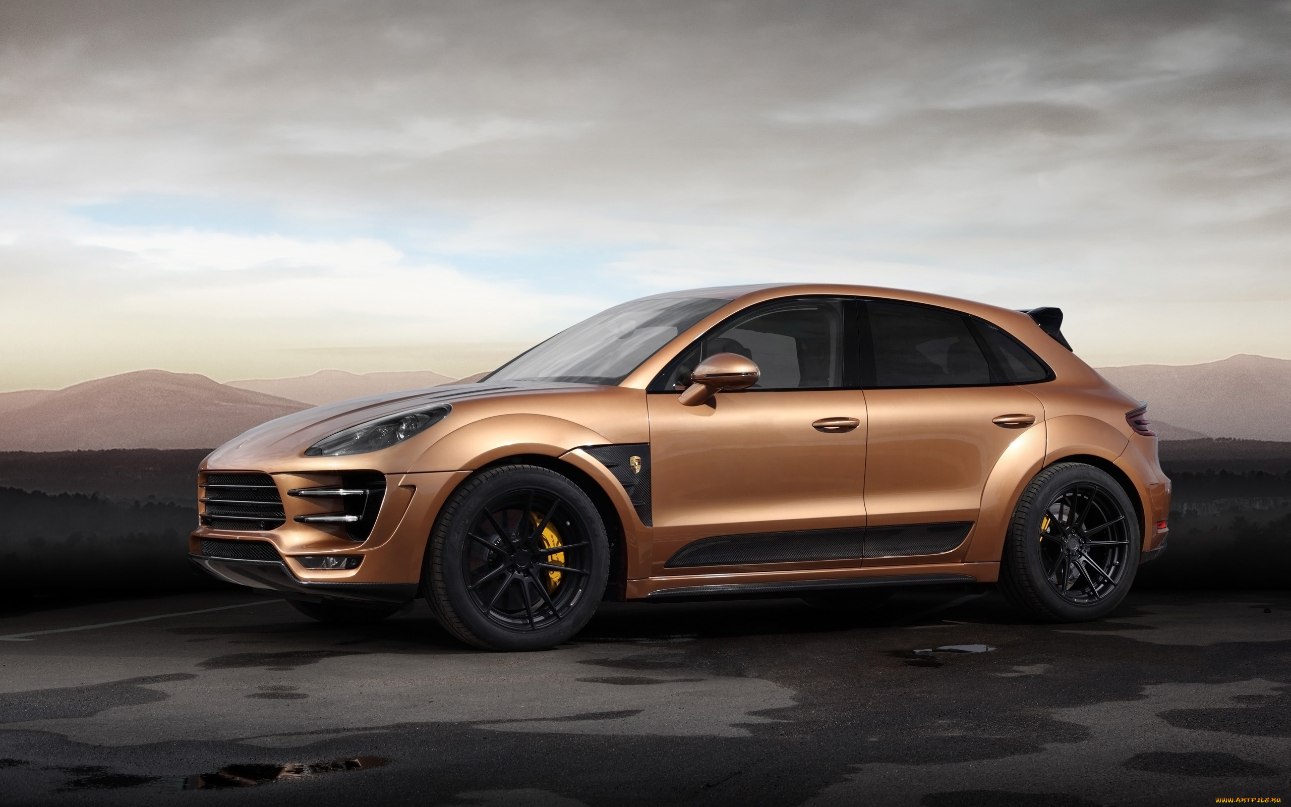 2015-topcar-porsche-macan-ursa-aurum, автомобили, porsche