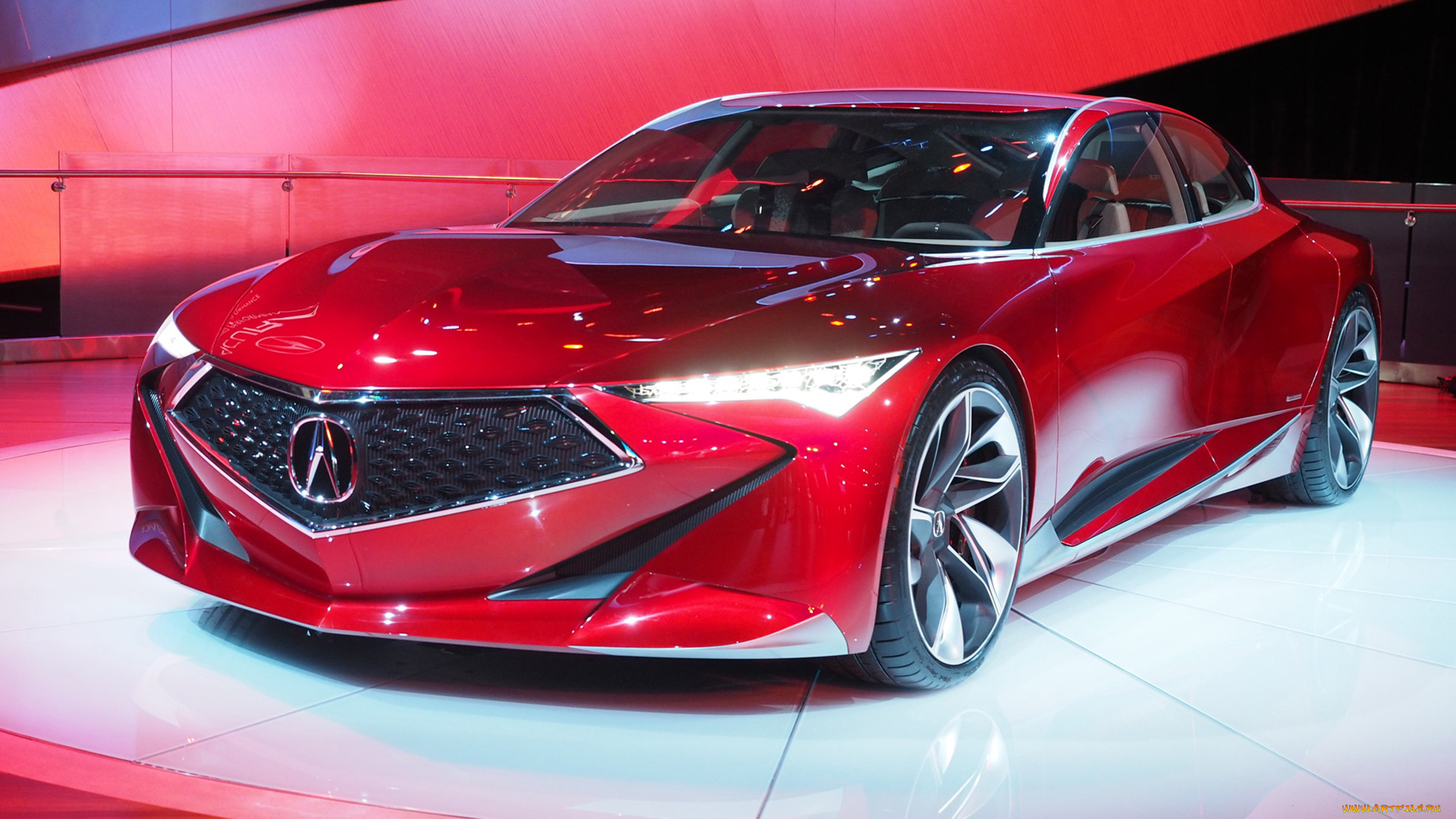 acura, precision, concept, 2016, автомобили, выставки, и, уличные, фото, precision, concept, красная, 2016, автосалон, выставка, acura