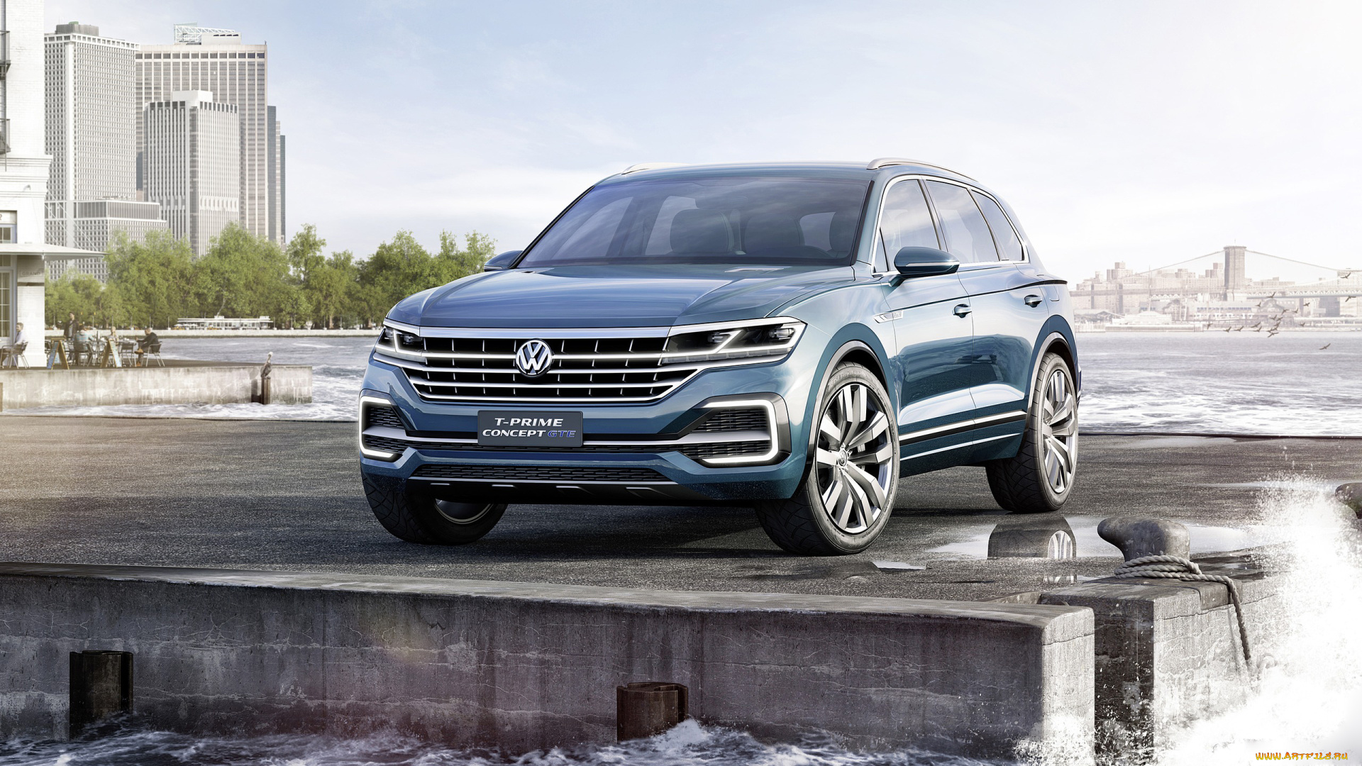 volkswagen, t-prime, gte, concept, 2016, автомобили, volkswagen, 2016, concept, gte, t-prime, crossover