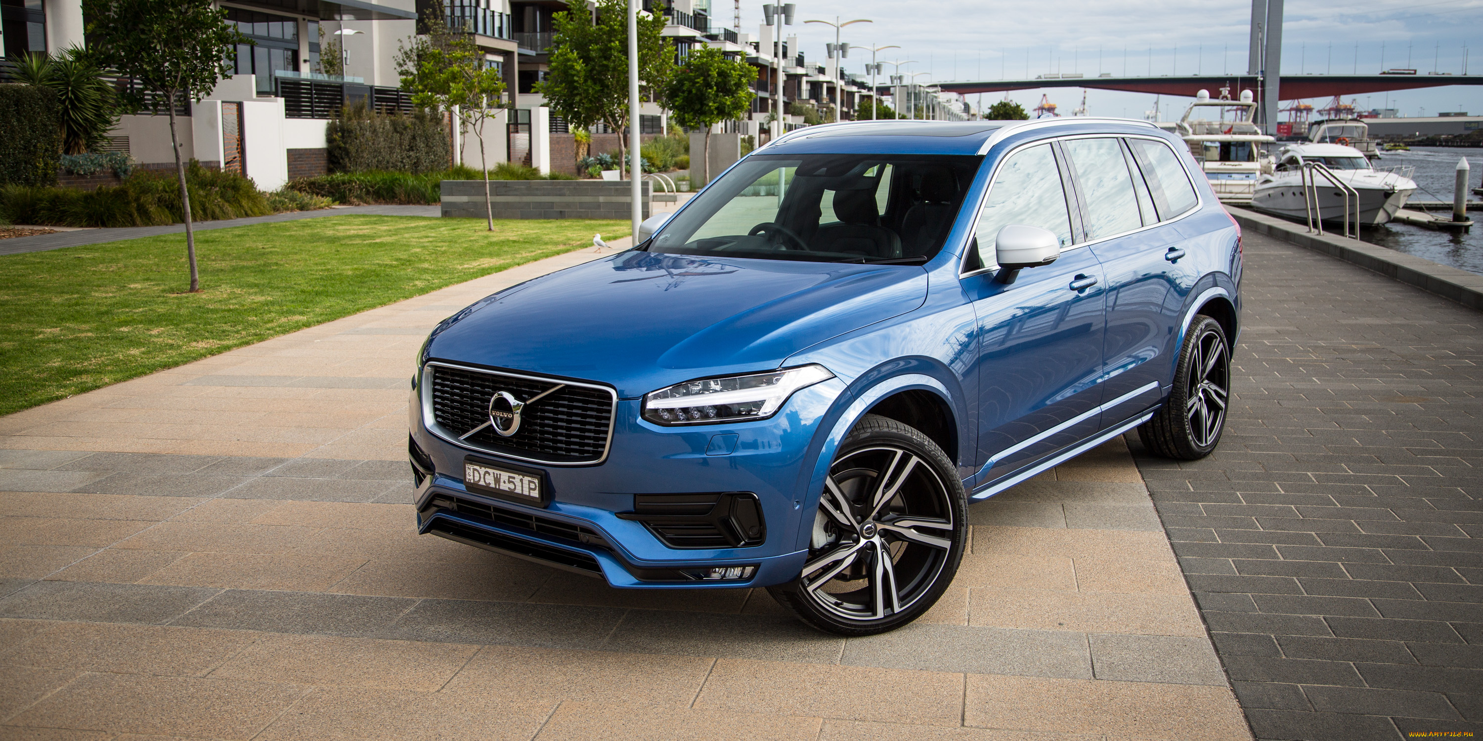 автомобили, volvo, xc90, t6, r-design, au-spec, 2016г