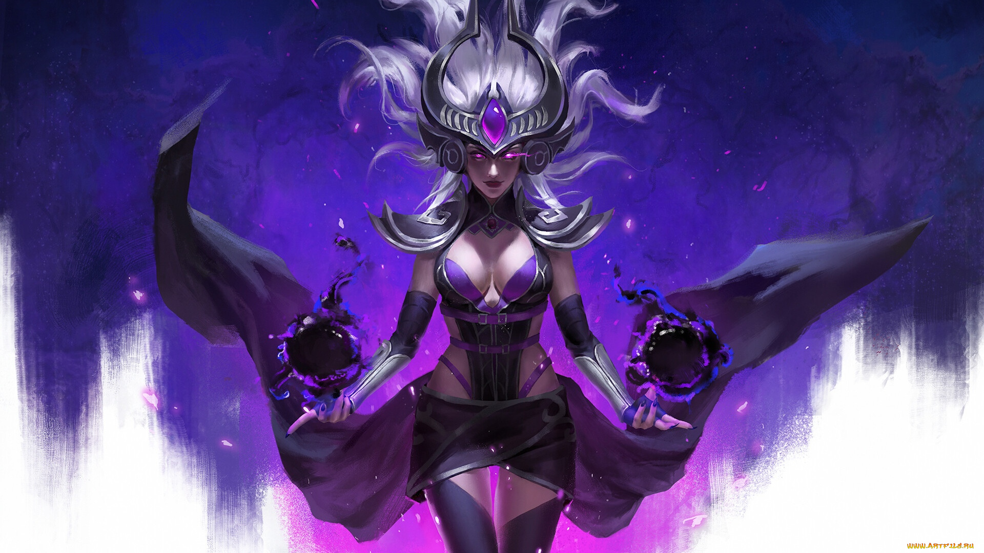 видео, игры, league, of, legends, магия, syndra