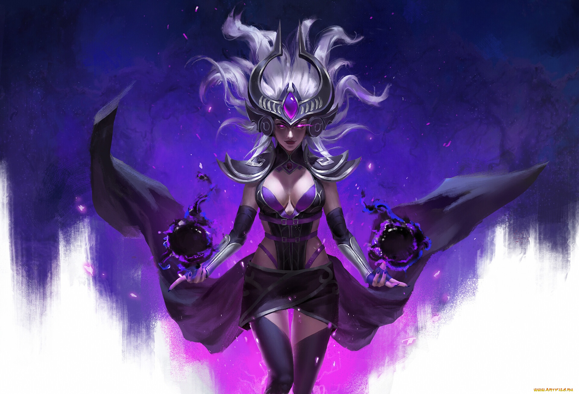 видео, игры, league, of, legends, магия, syndra