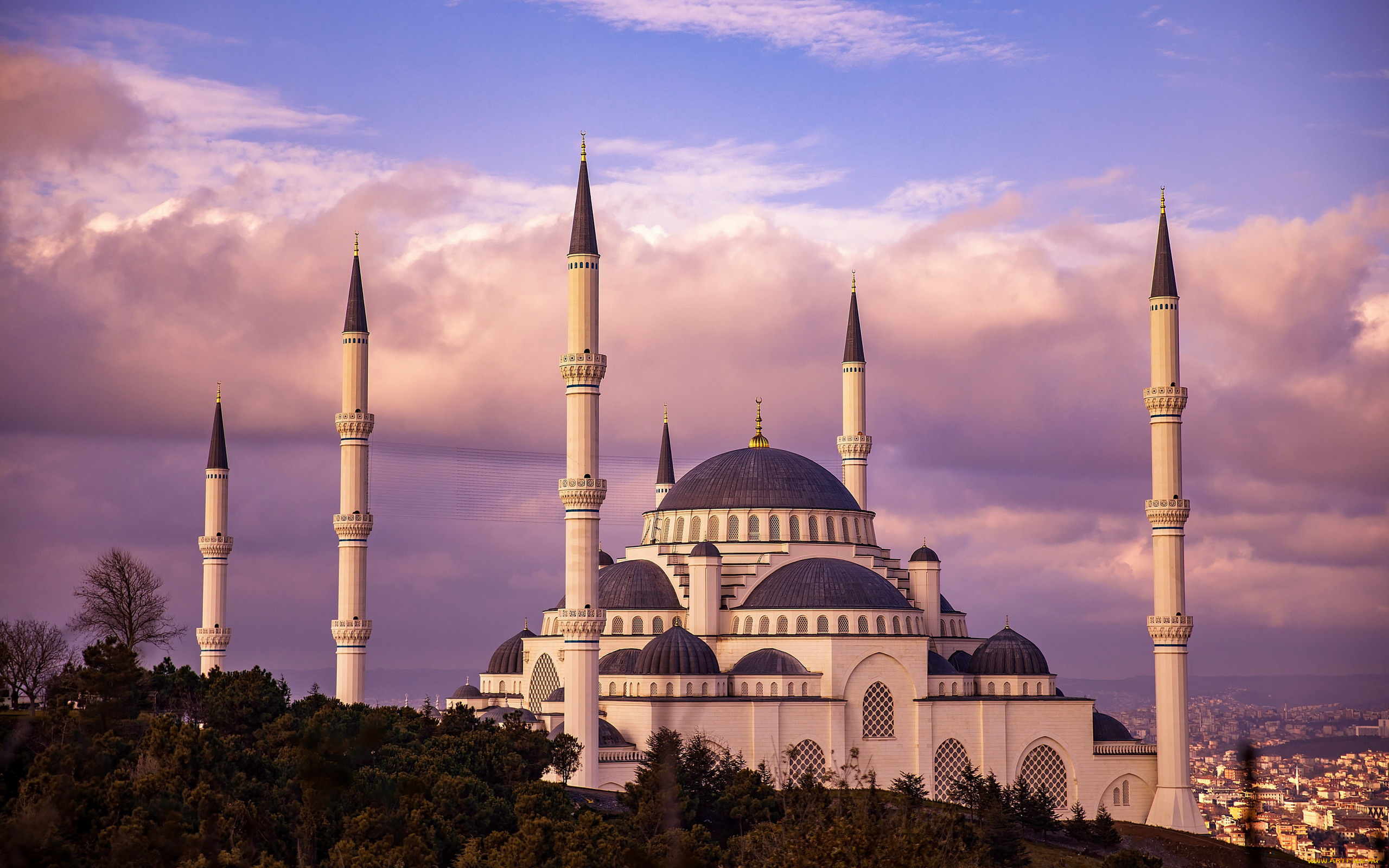 camlica, mosque, города, стамбул, , турция, camlica, mosque
